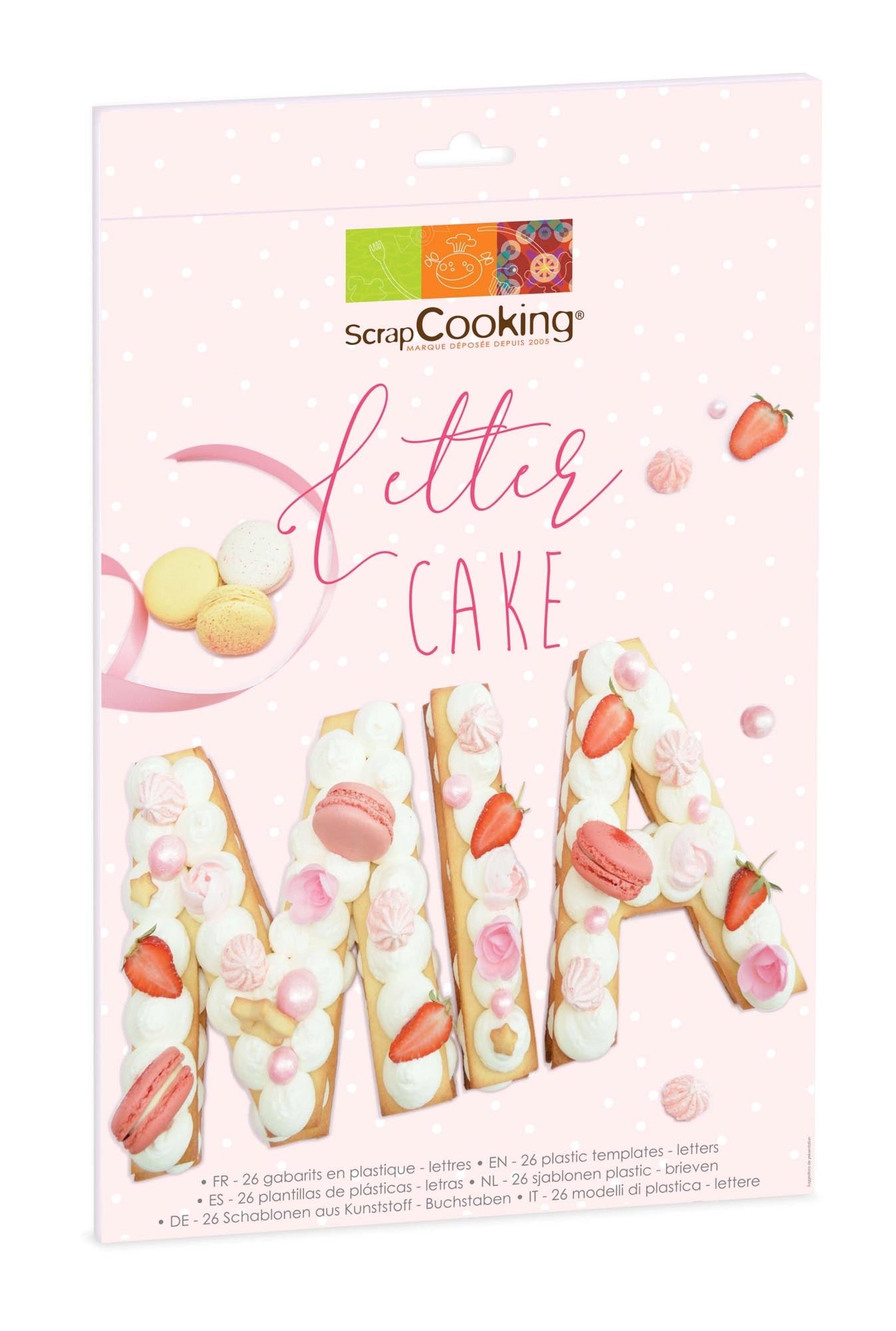 Kreative Letter Cake Schablonen aus Kunststoff für individuelle Botschaften auf Kuchen. Perfekt für jeden Anlass, leicht zu reinigen.