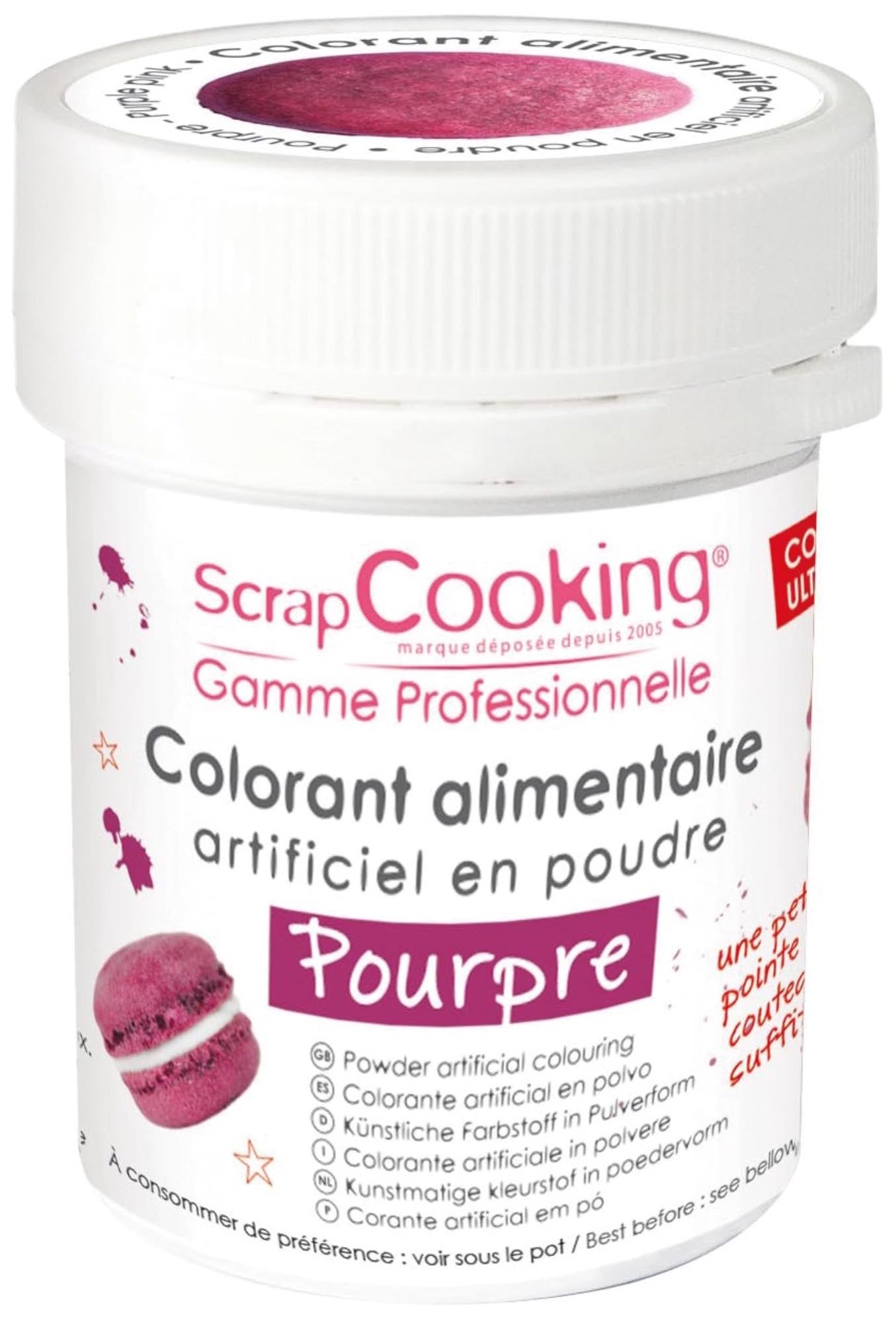 Farbpulver purpur 5g: Ideal zum Färben von Lebensmitteln, geschmacksneutral, vegan, glutenfrei. Perfekt für kreative Backprojekte.