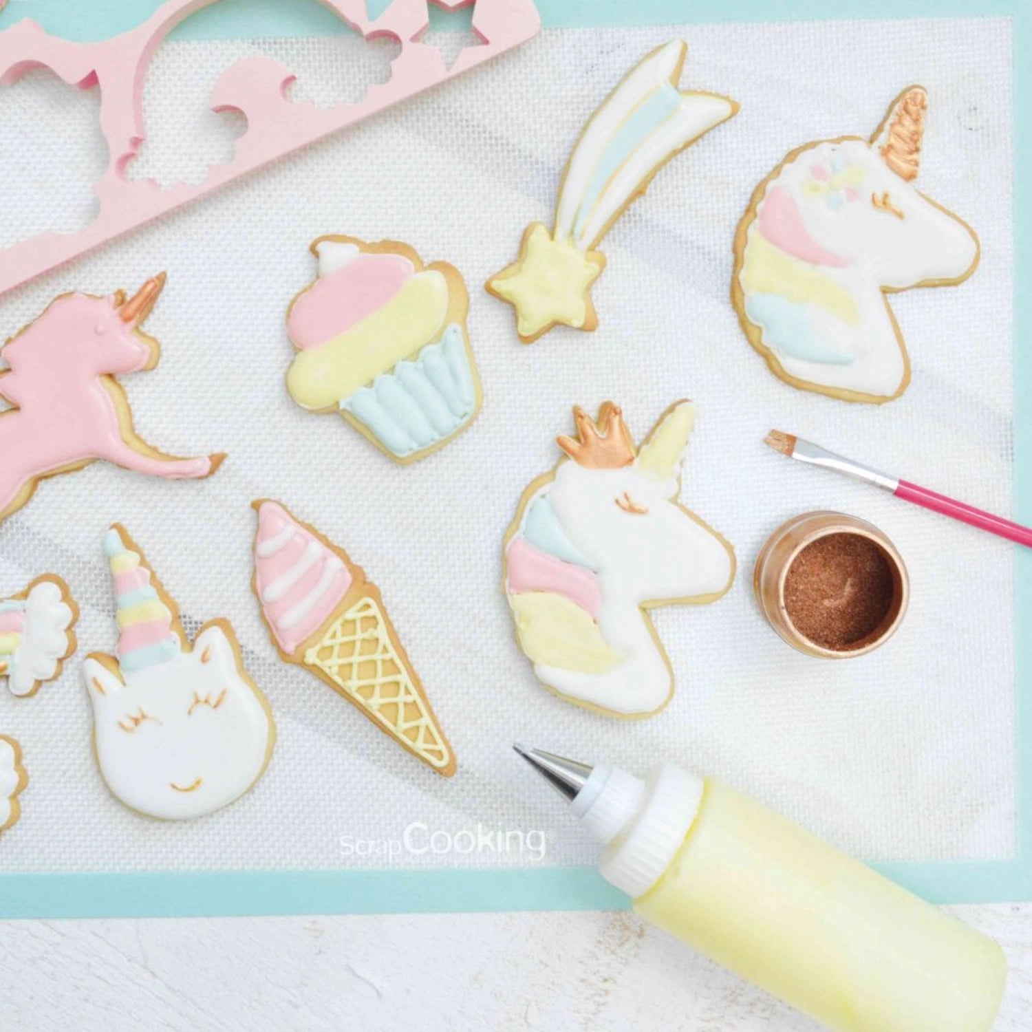 Color powder pastel yellow 5g