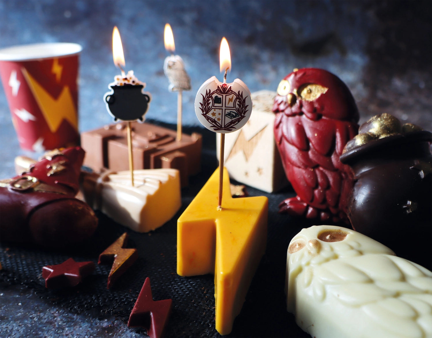 8 pieces Set of candles magic