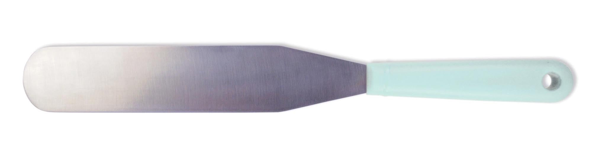 Flexibler Spachtel Inox: Vielseitig, langlebig, ergonomisch. Perfekt für Teige, Cremes und Gebäck. Ein Must-Have für Hobby-Bäcker!