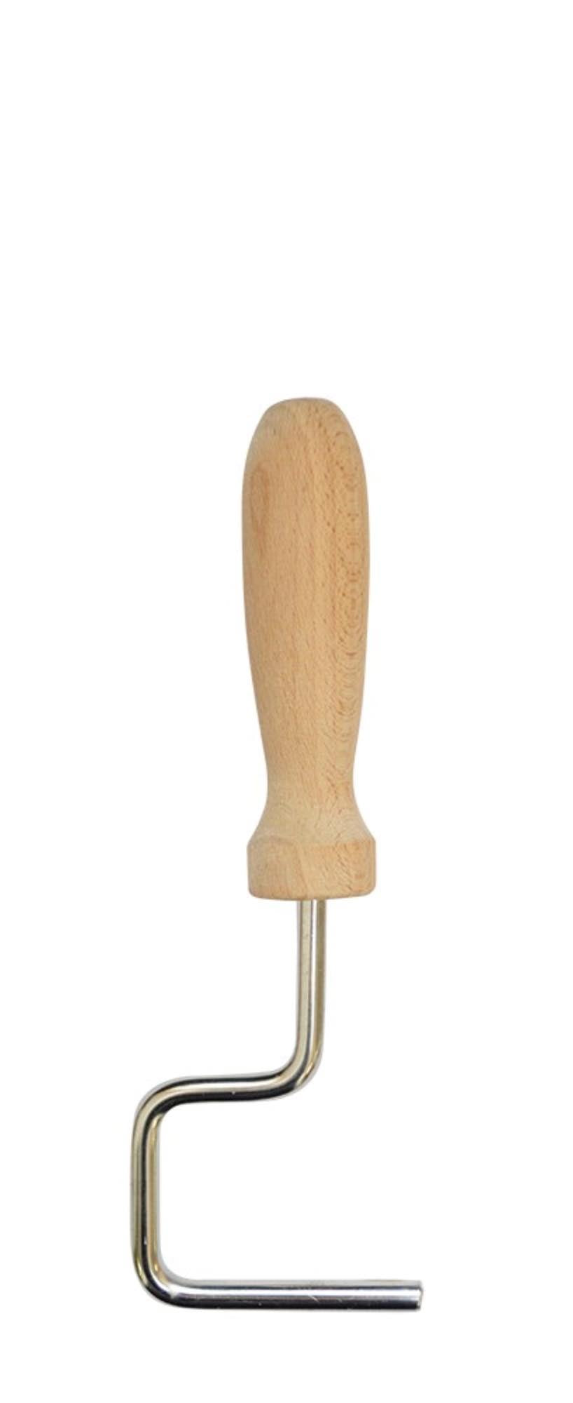 Entdecken Sie den Griff für Mini-Holzrolle mit Prägung von Scrap Cooking – ein stilvoller, rutschfester Küchenhelfer aus hochwertigem Holz für präzises Arbeiten.