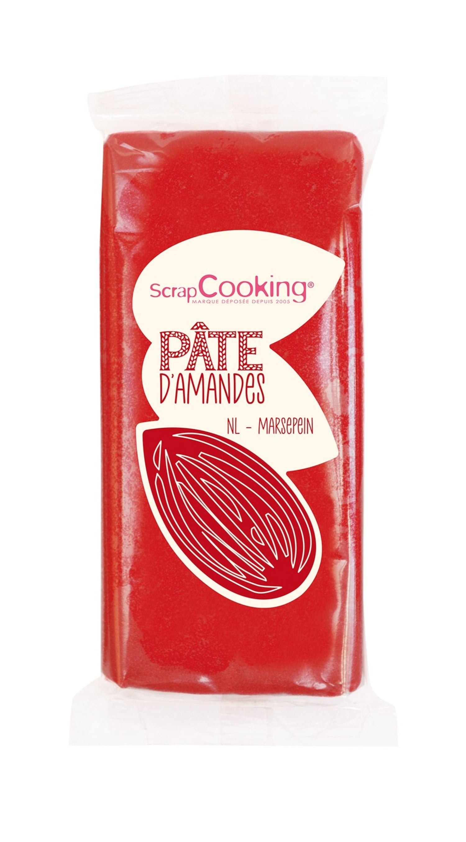 Almond dough red 200g