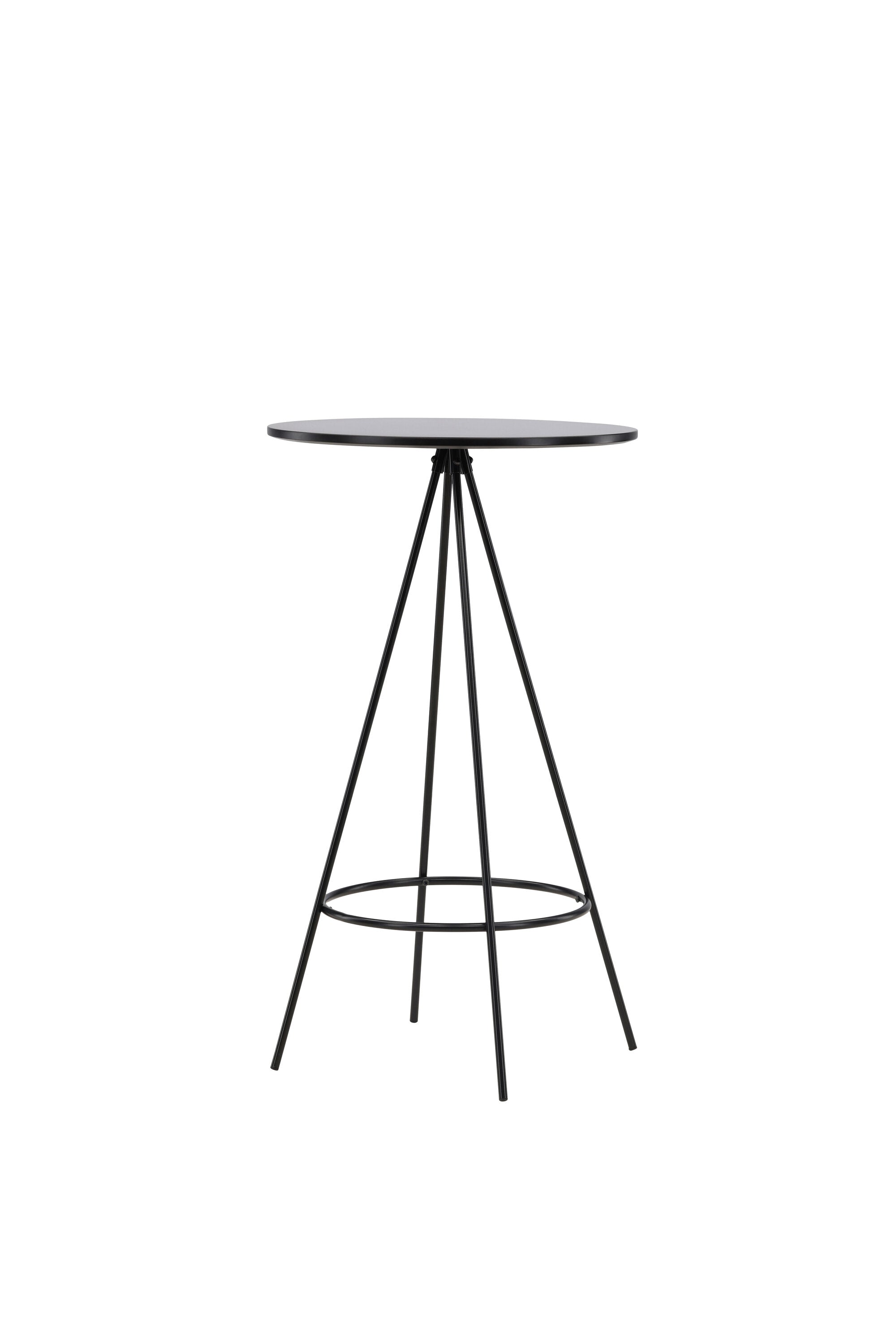 Bistro Bartisch in Schwarz präsentiert im Onlineshop von KAQTU Design AG. Hochtisch ist von Venture Home