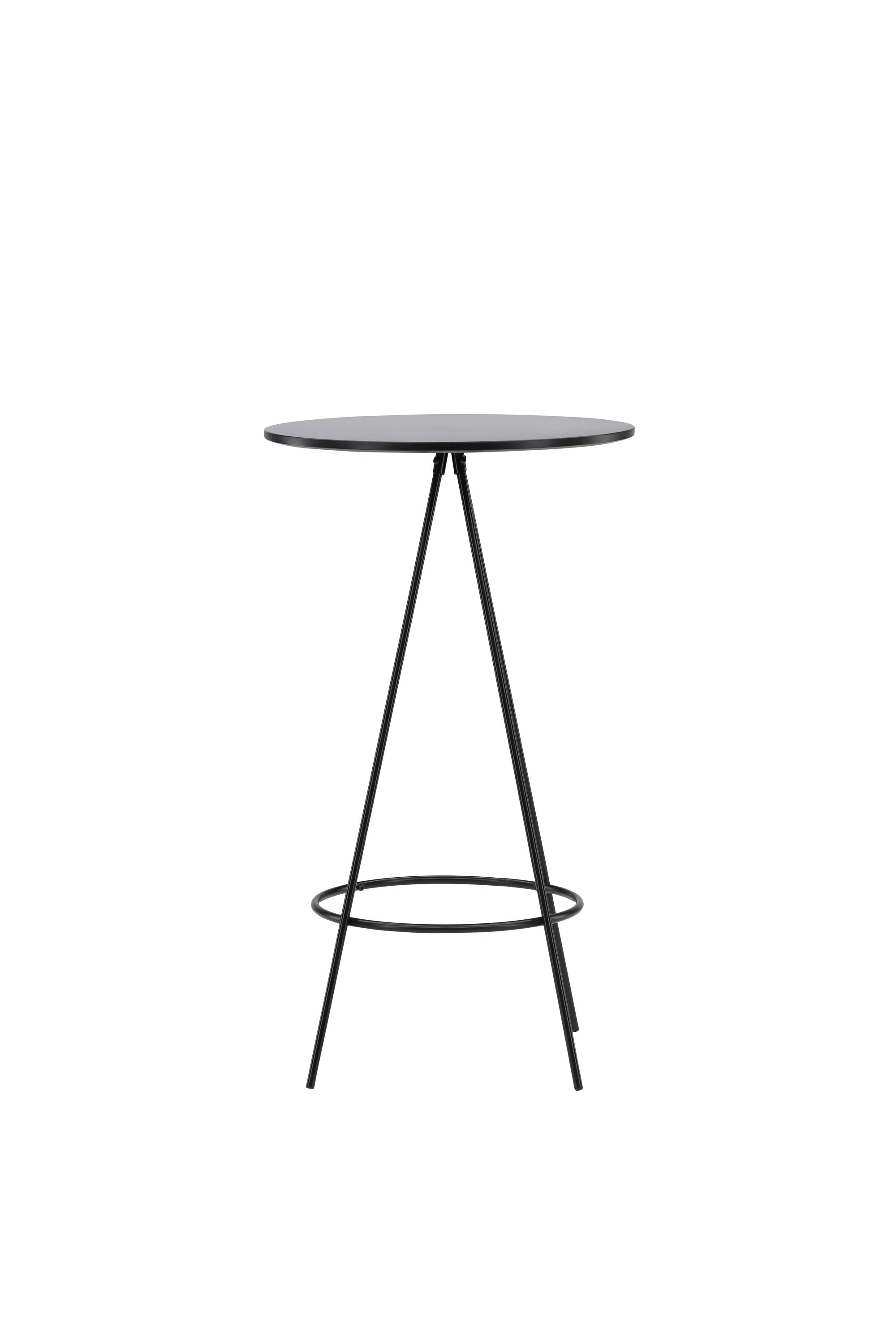 Bistro Bartisch in Schwarz präsentiert im Onlineshop von KAQTU Design AG. Hochtisch ist von Venture Home