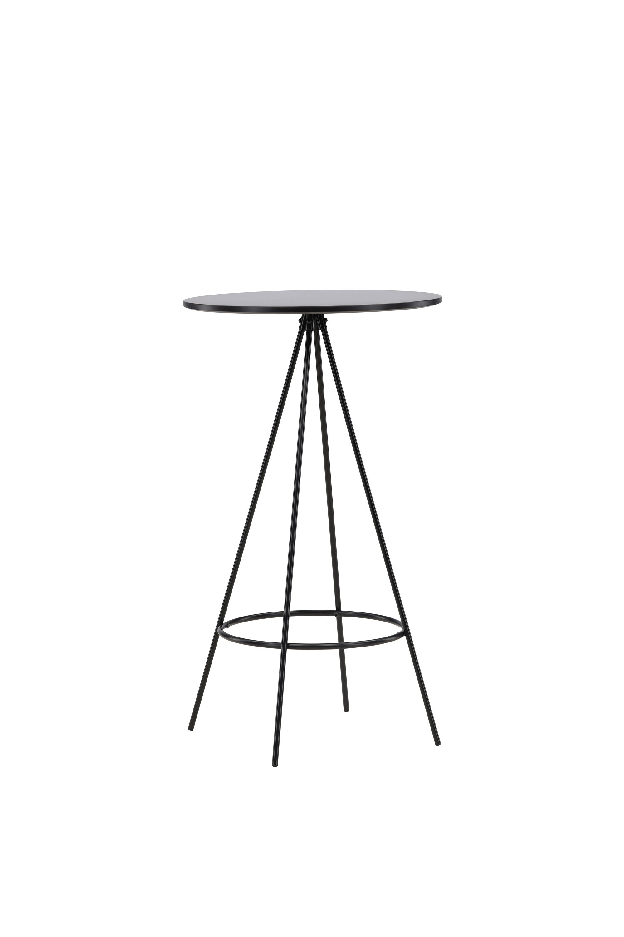 Bistro Bartisch in Schwarz präsentiert im Onlineshop von KAQTU Design AG. Hochtisch ist von Venture Home