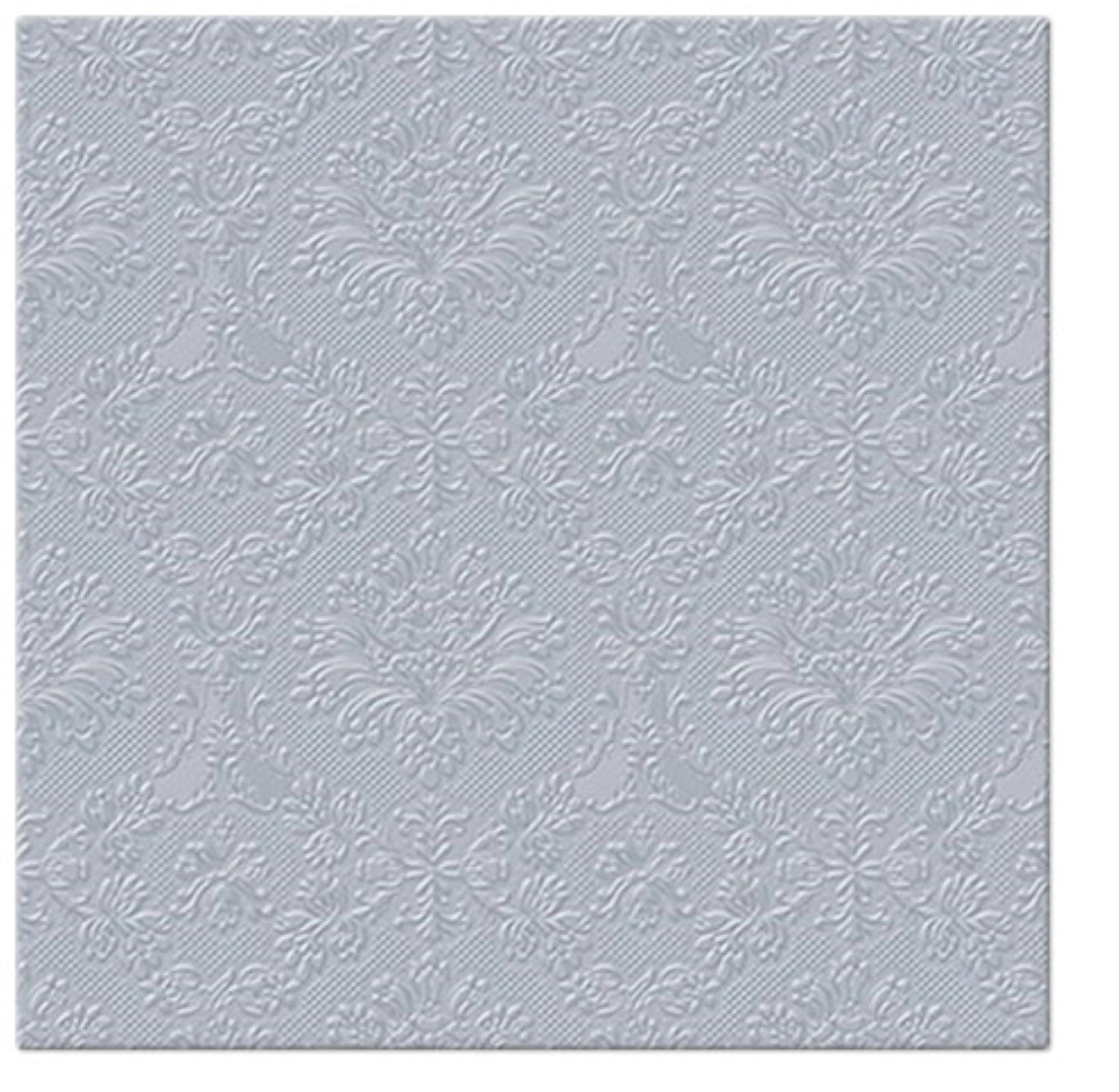 Servietten Lunch 20x Inspiration classic silber, 33x33cm in Silber präsentiert im Onlineshop von KAQTU Design AG. Servietten ist von PAW