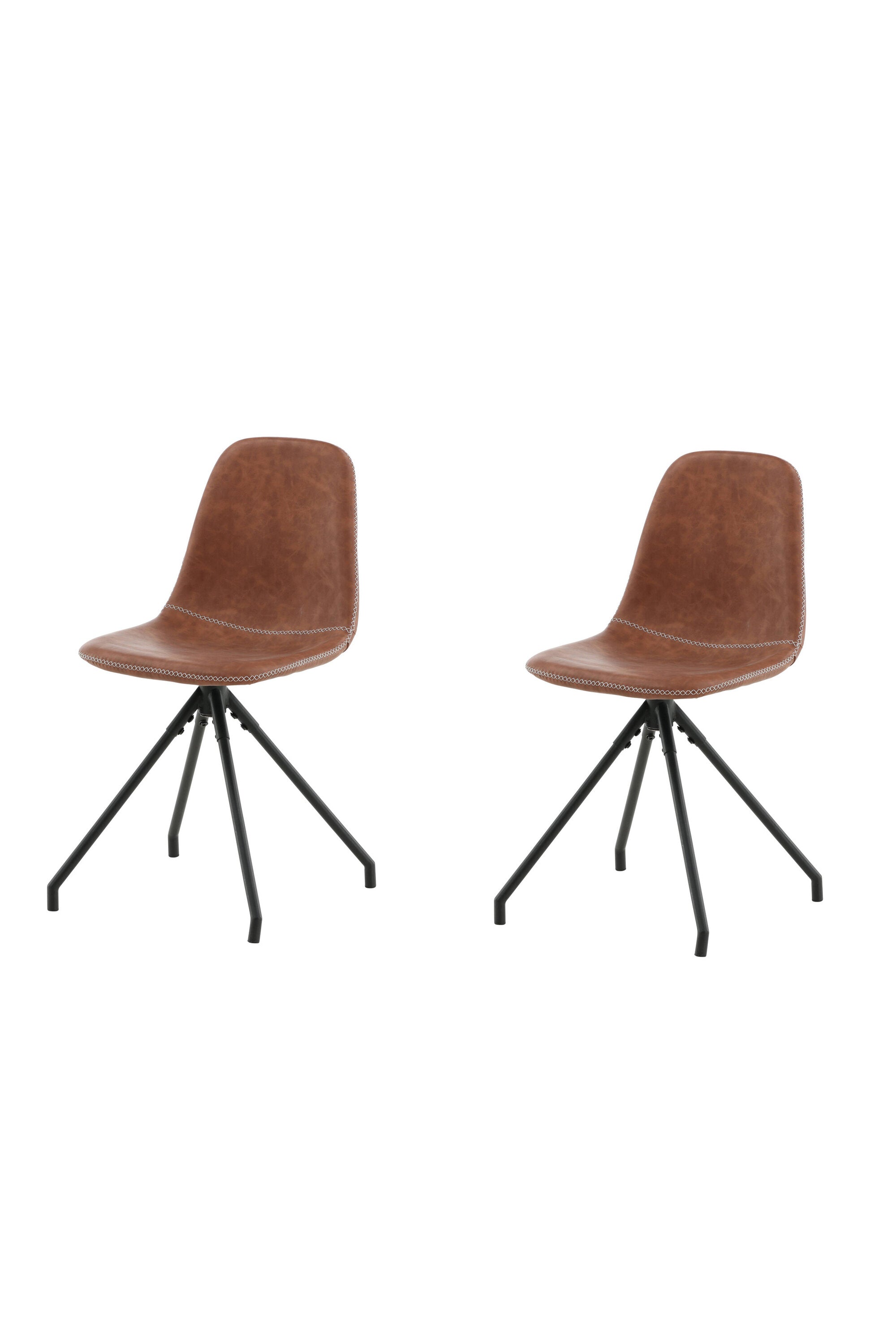 Polar Drehstuhl in Braun präsentiert im Onlineshop von KAQTU Design AG. Drehstuhl ist von Venture Home