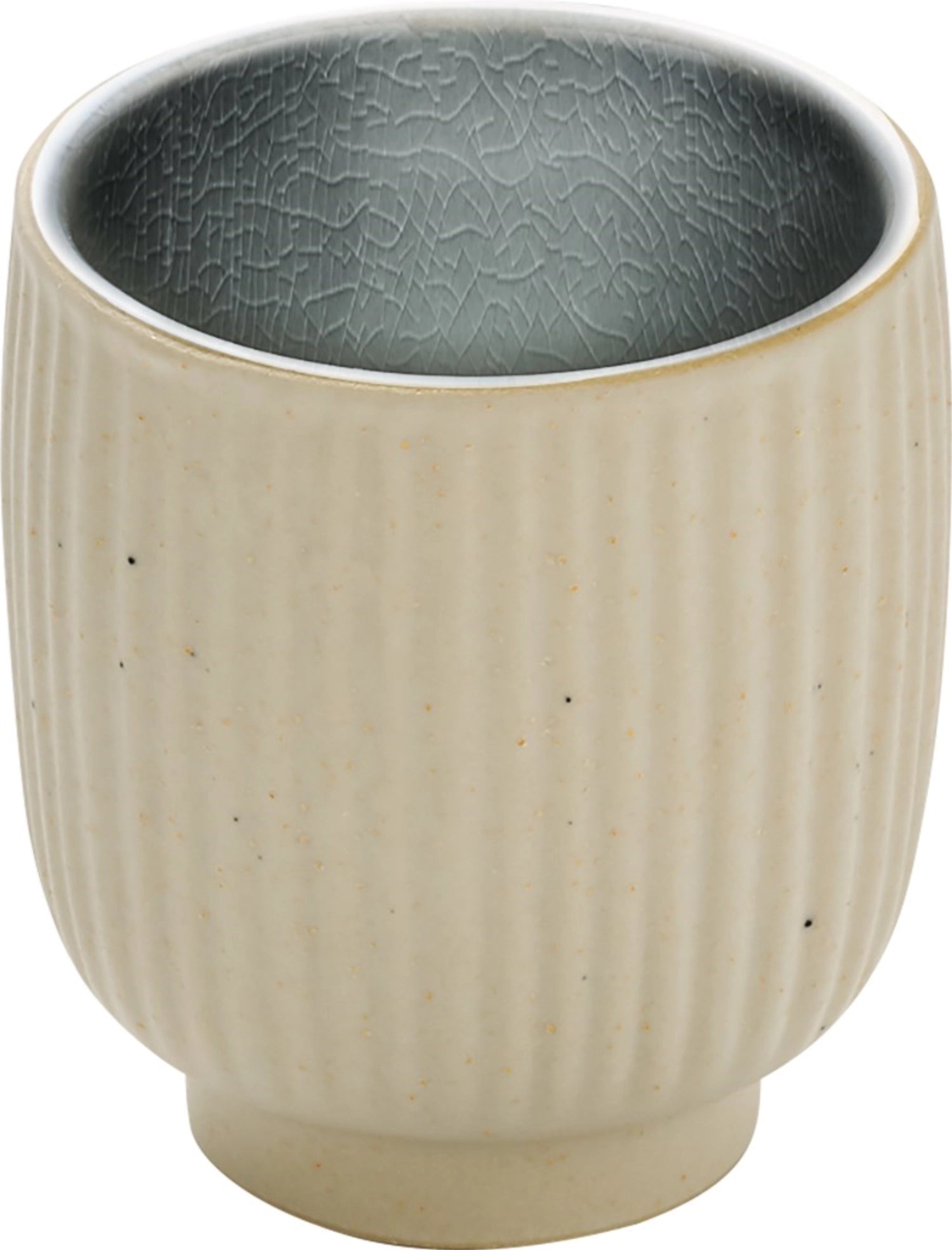 Playground NARA Espresso Cup Relief without handle gray 0.1lt