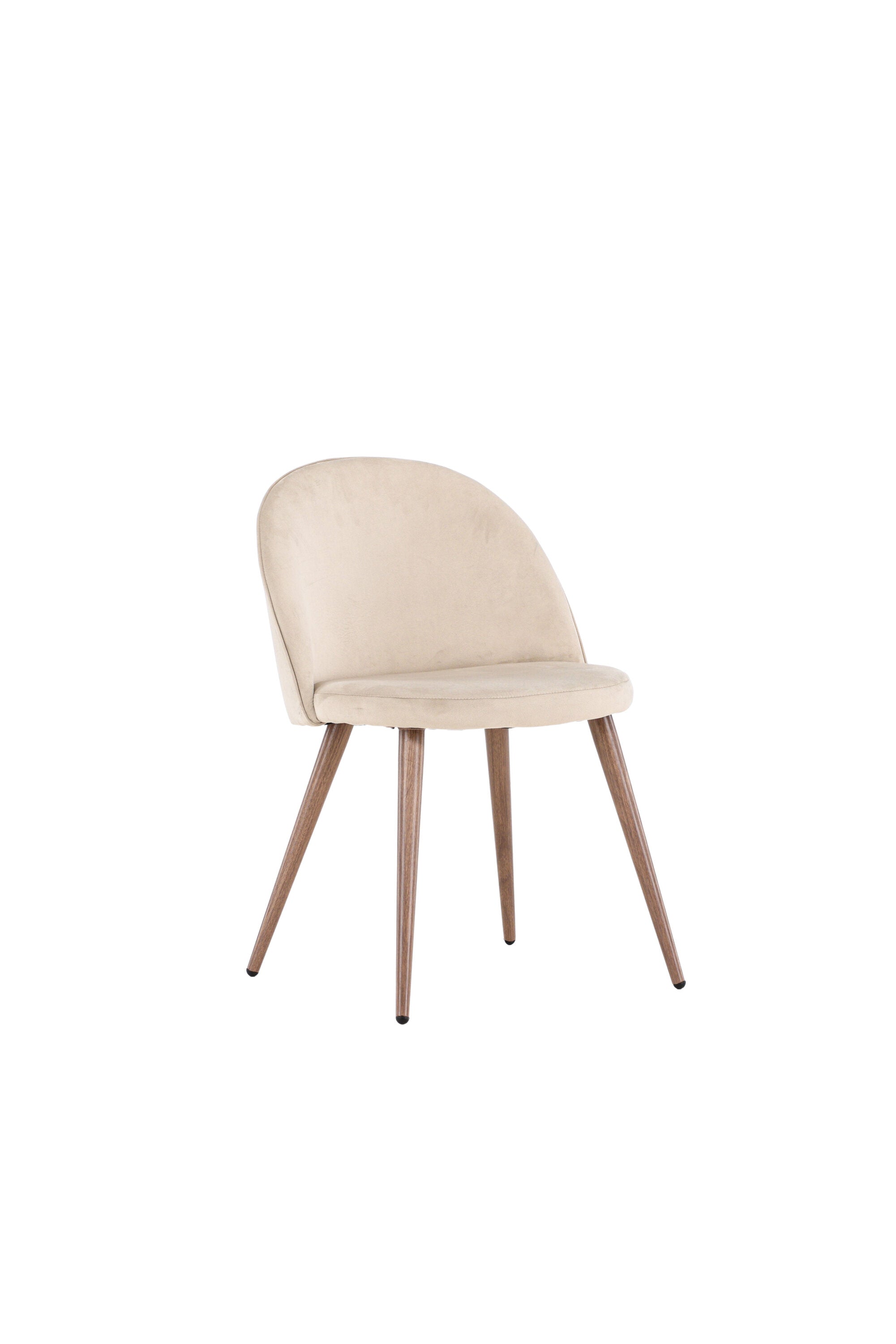 Velvet Esszimmerstuhl in Beige präsentiert im Onlineshop von KAQTU Design AG. Schalenstuhl ist von Venture Home