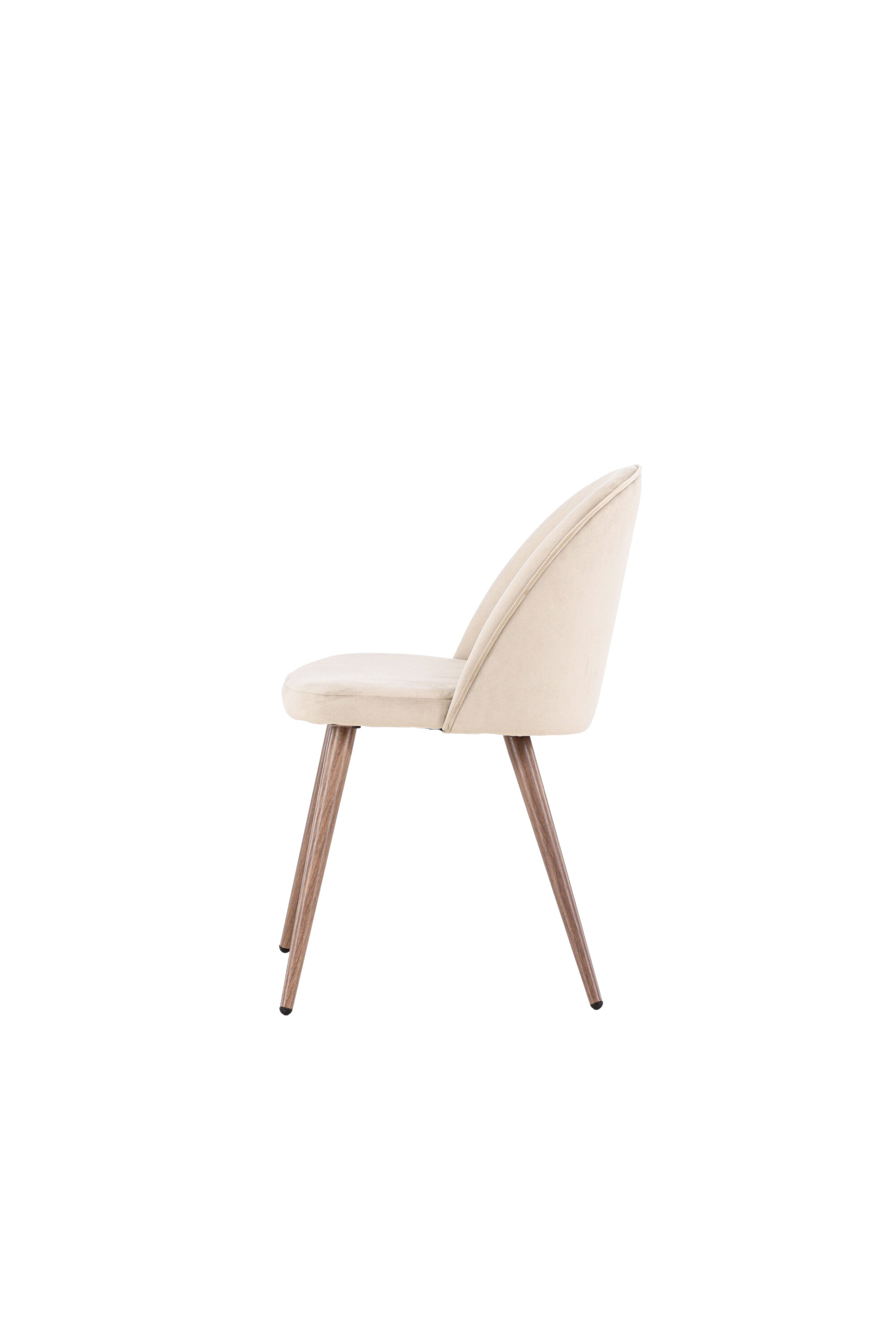 Velvet Esszimmerstuhl in Beige präsentiert im Onlineshop von KAQTU Design AG. Schalenstuhl ist von Venture Home