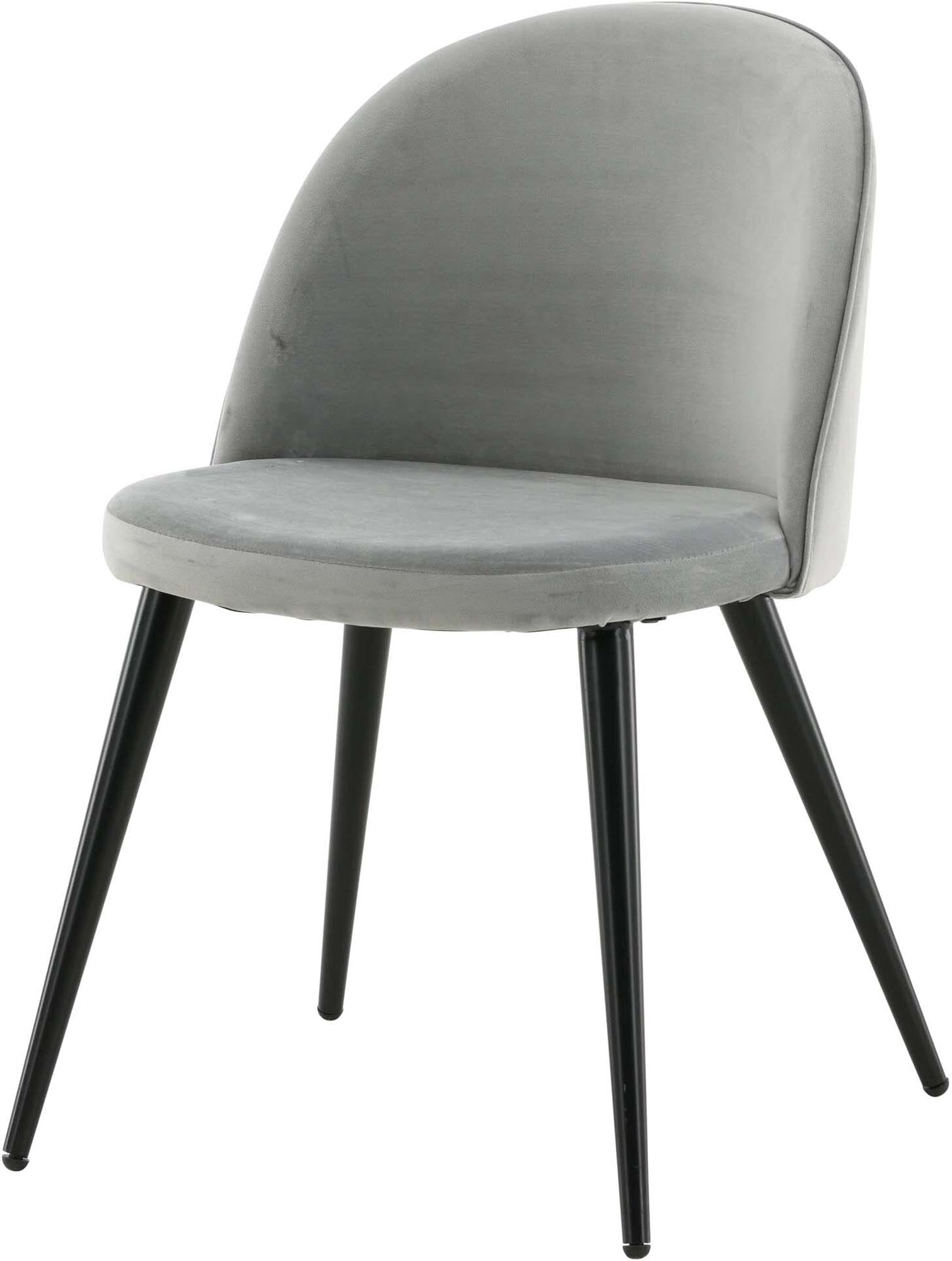 Entdecken Sie den Velvet Stuhl von Venture Home: Ein stilvolles Möbelstück aus edlem Samt, das Komfort und Eleganz in Ihr Zuhause bringt.