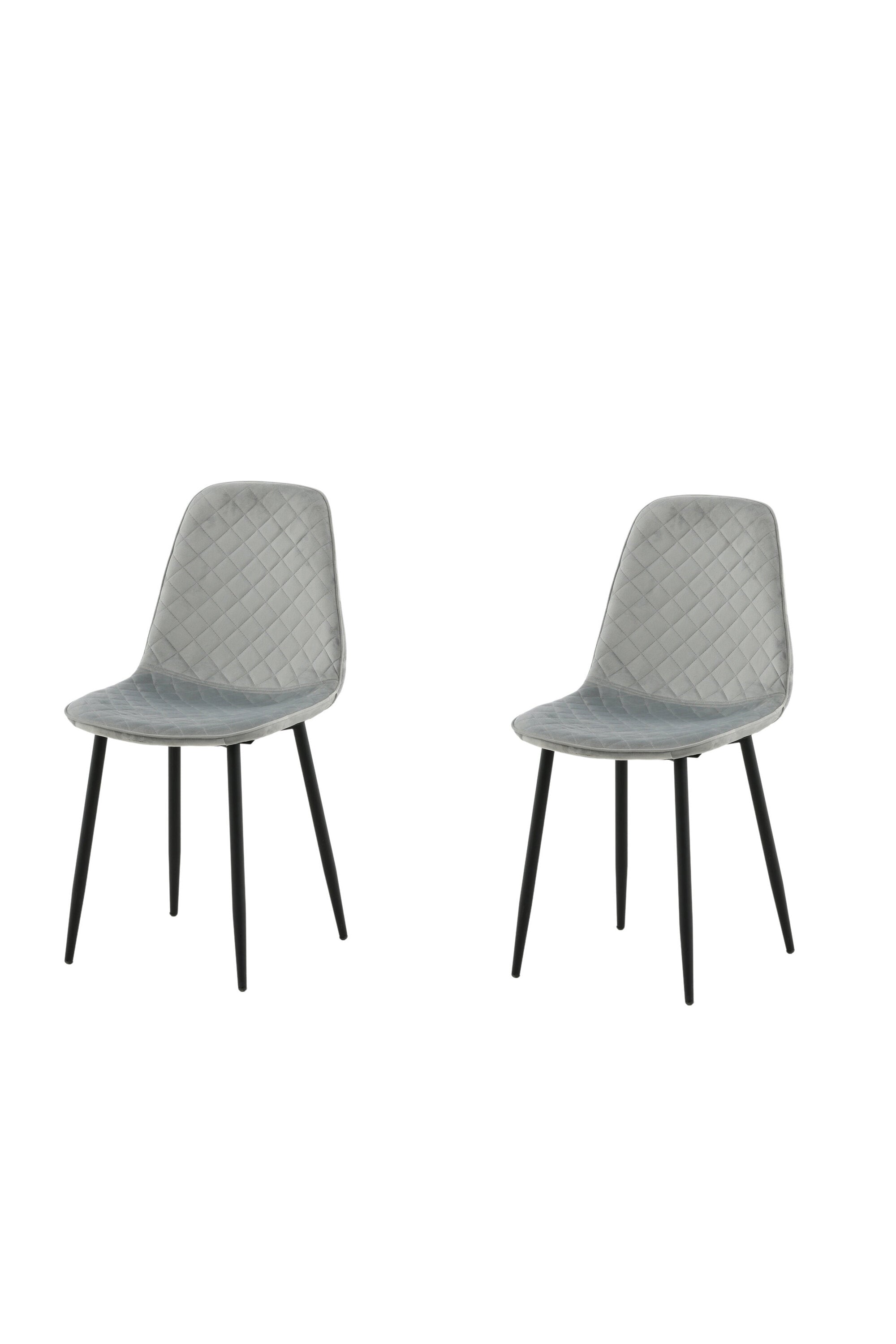 Polar Diamond Stuhl in Grau/Schwarz präsentiert im Onlineshop von KAQTU Design AG. Stuhl ist von Venture Home