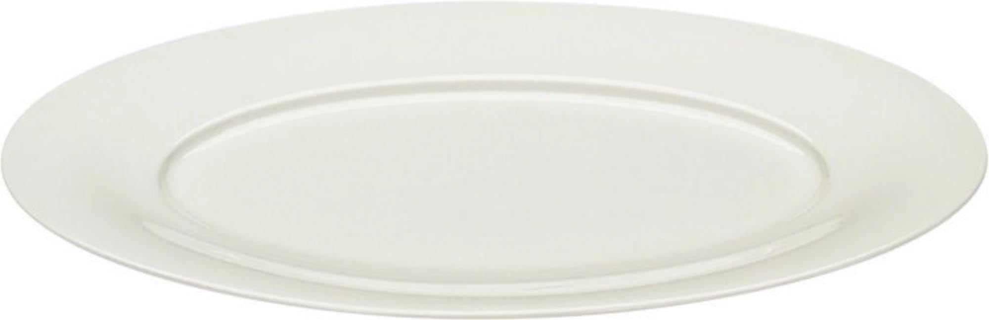 Elegante Delight Platte 24x15cm aus Noble China: robust, pflegeleicht, ideal für Gastronomie und stilvolle Tischdekoration.