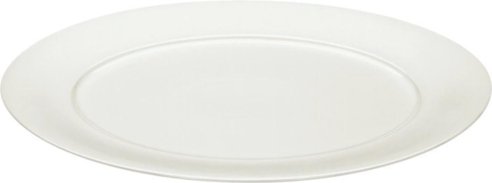 Elegante, ovale Delight Platte 38x27cm aus robustem Noble China, ideal für stilvolle Speisenpräsentation. Ofen- und mikrowellengeeignet.