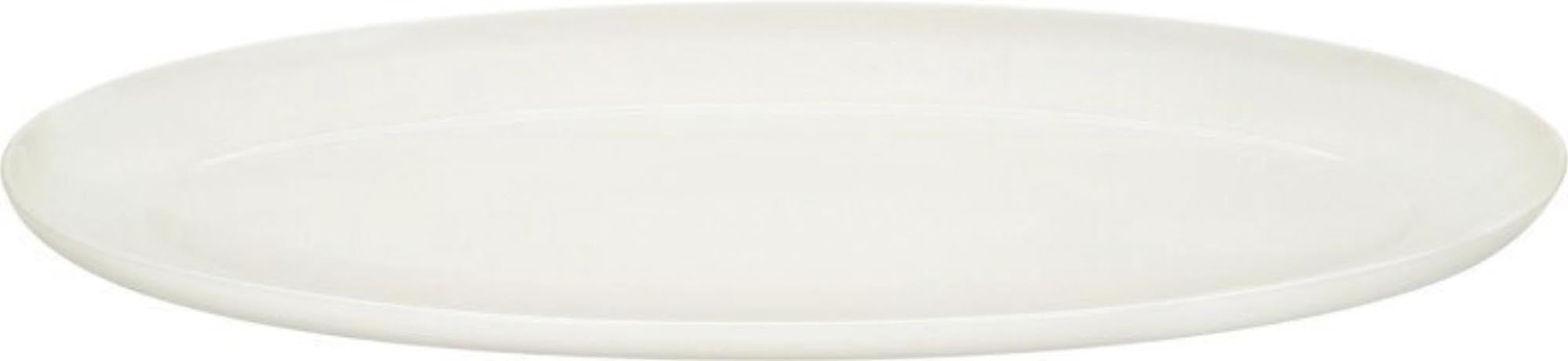 Elegante, ovale Delight Platte 45x20cm von Schönwald aus Noble China, ideal für kreative Speisenpräsentationen.