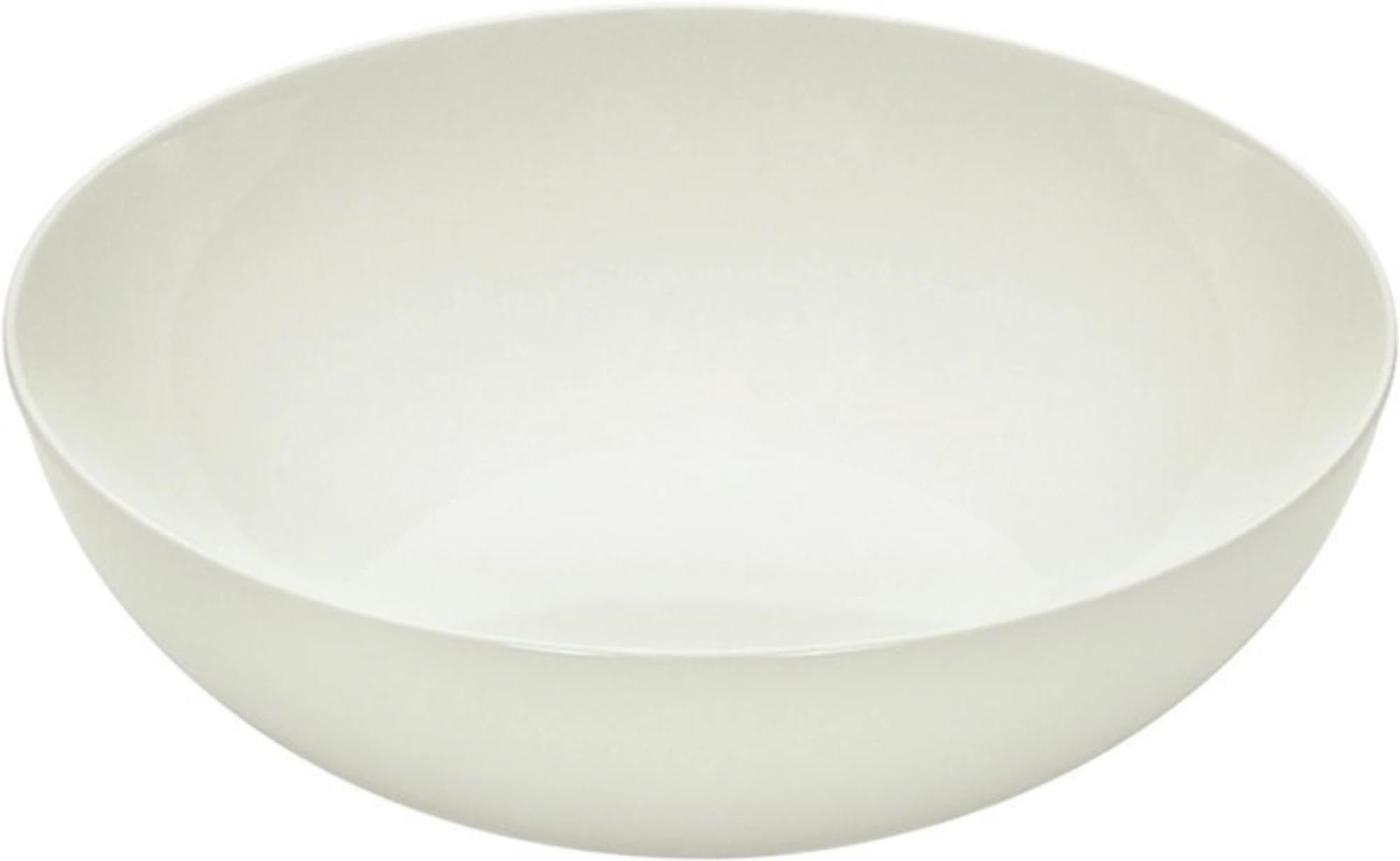 Elegante Delight Schale D20cm, 1.1lt, H6cm aus robustem Noble China. Ideal für Salate, Desserts, spülmaschinenfest, zeitloses Design.