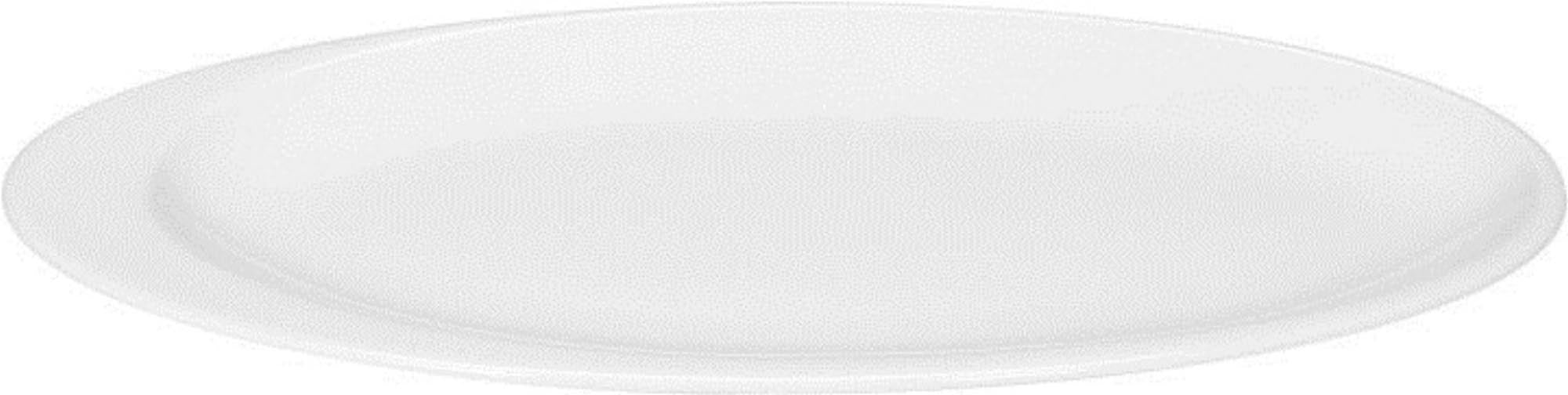 Elegante, ovale Showpieces Platte von Schönwald, 32x15cm, aus hochwertigem Porzellan, ideal für Fischgerichte und festliche Anlässe.