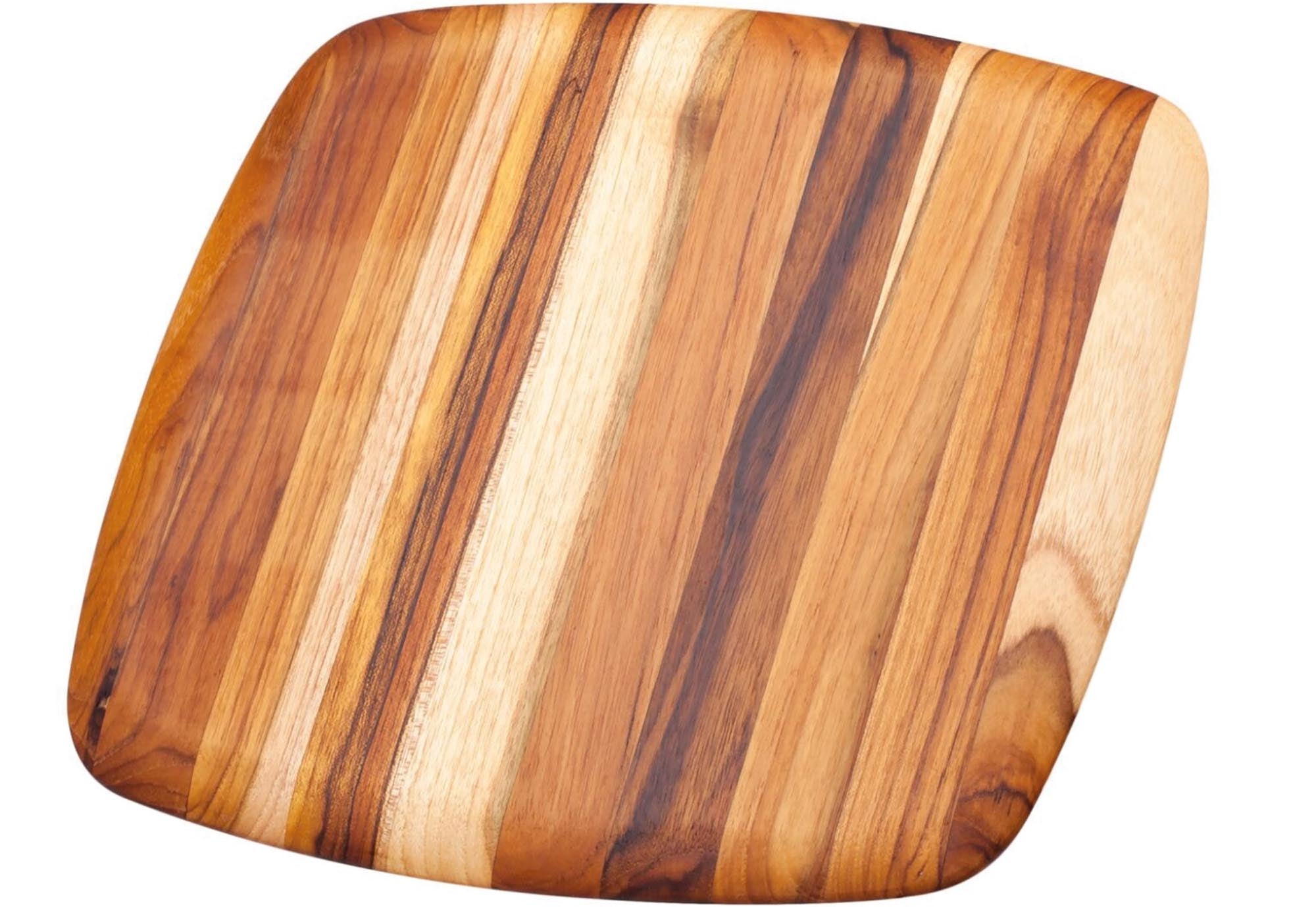 Entdecken Sie das stilvolle Teak Serviertablett mit Haltegriff (48x23x3,9 cm) von Teak Haus – ideal für Küche und Tafel, langlebig und pflegeleicht.