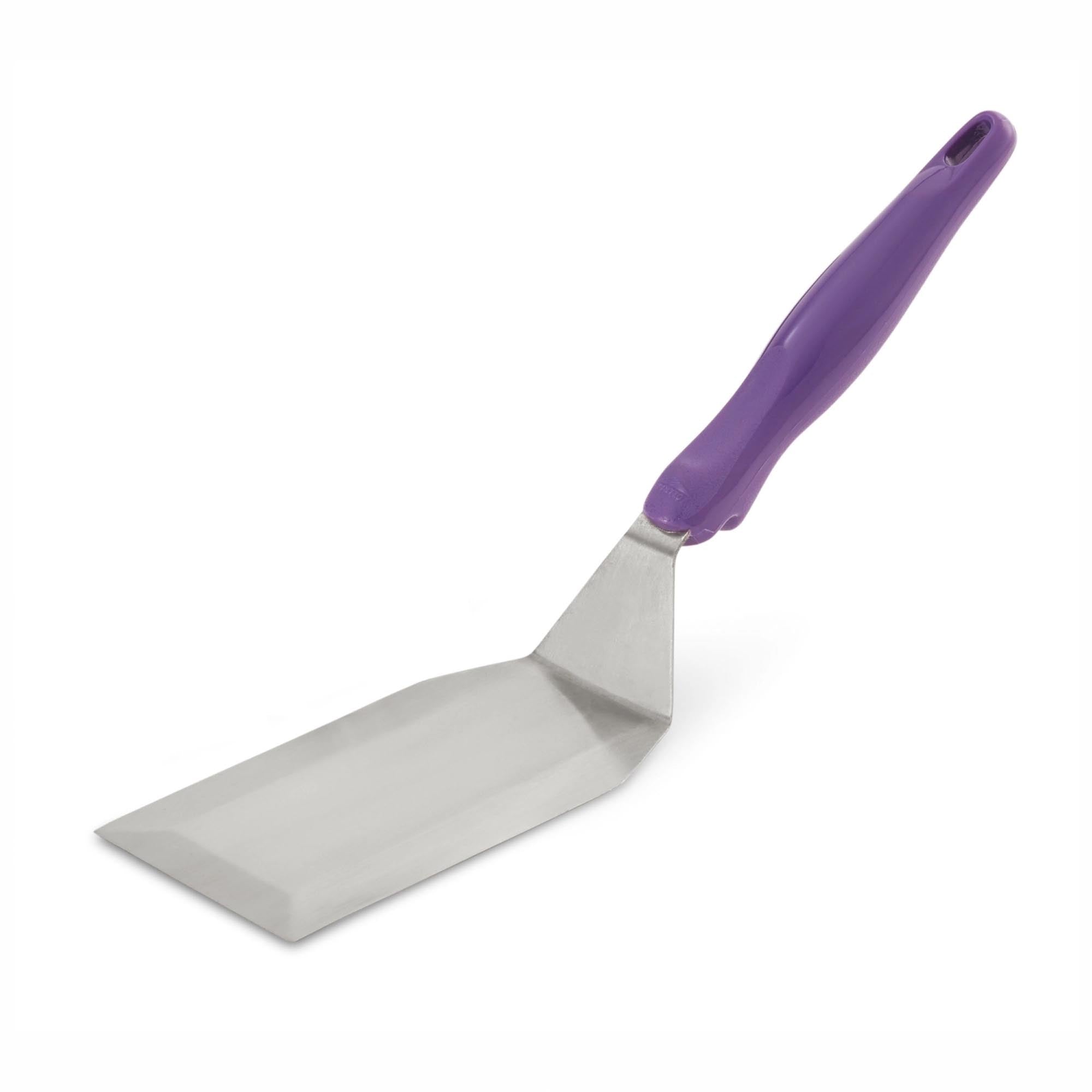 Ergonomischer, allergenfreier Bratenwender von Vollrath, 42cm, violetter Griff, robust, hygienisch, ideal für grosse Töpfe.