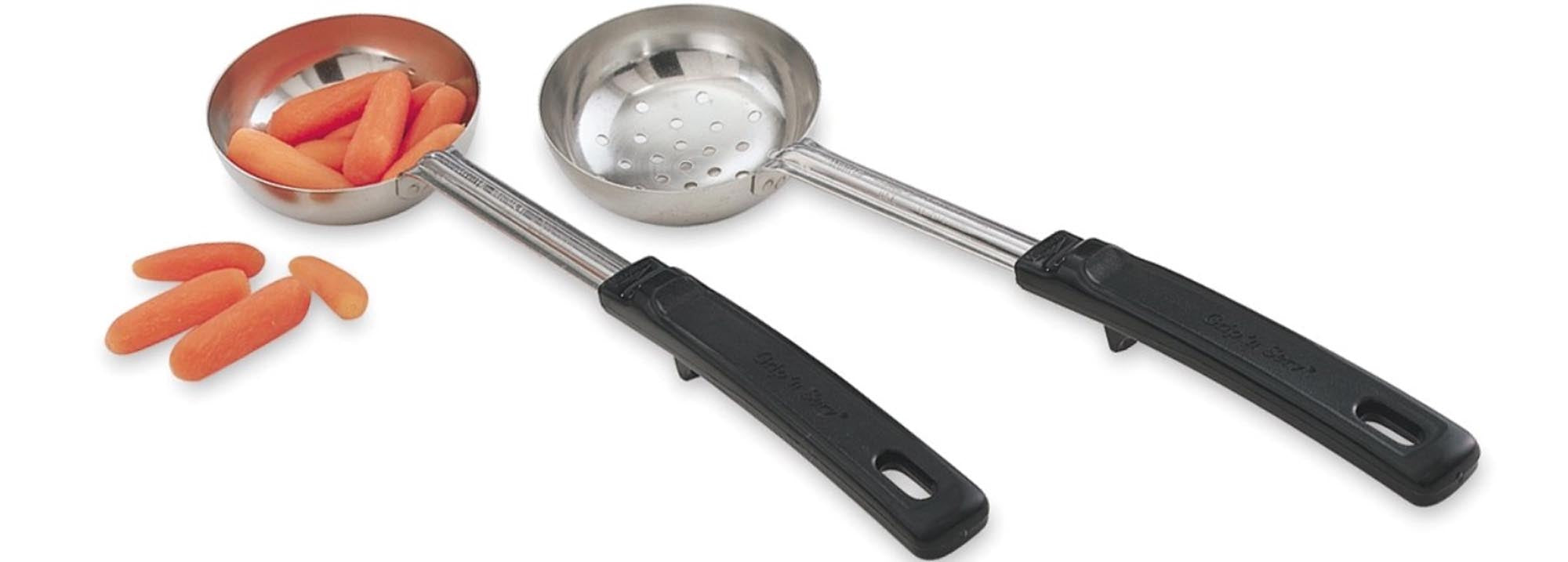 Vollrath Grip n Serve Schöpfer: 59,1 ml, Edelstahl, ergonomisch, ideal für Saucen & Suppen, langlebig, spülmaschinenfest.