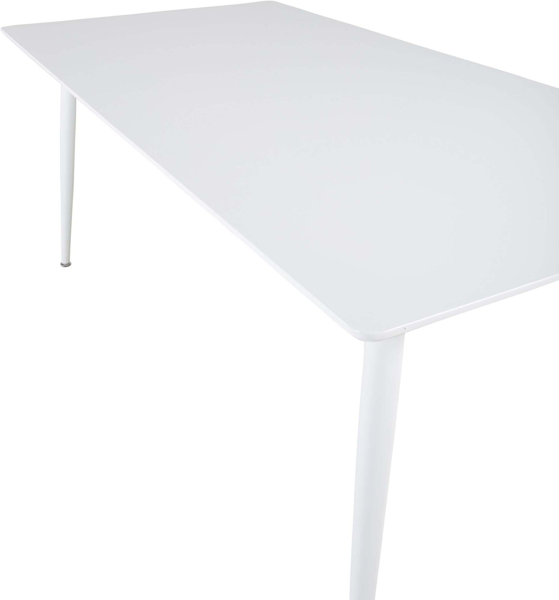 Polar Esstisch in Weiss / Schwarz präsentiert im Onlineshop von KAQTU Design AG. Esstisch ist von Venture Home