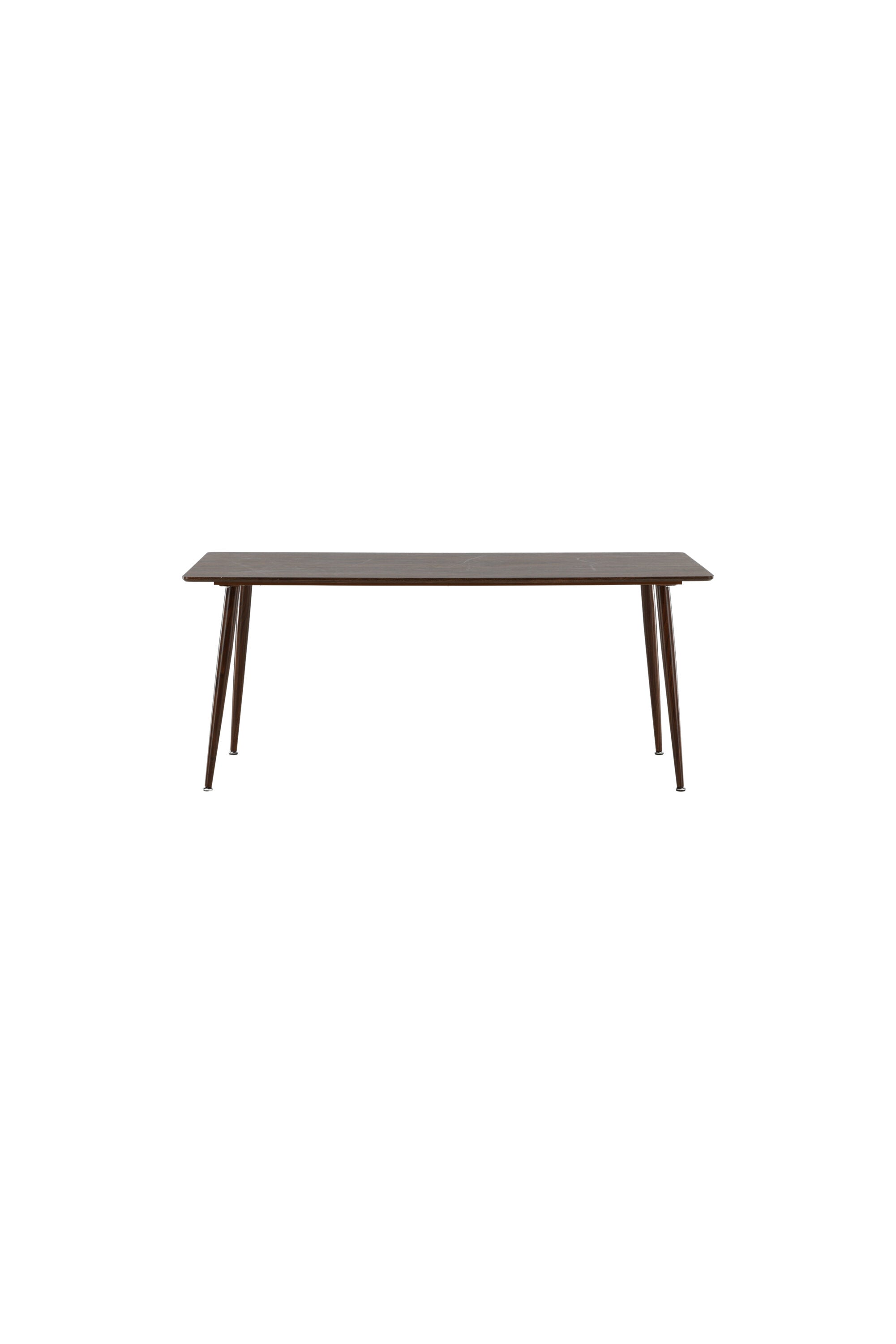 Polar Esstisch in Nussbaum / Schwarz präsentiert im Onlineshop von KAQTU Design AG. Esstisch ist von Venture Home