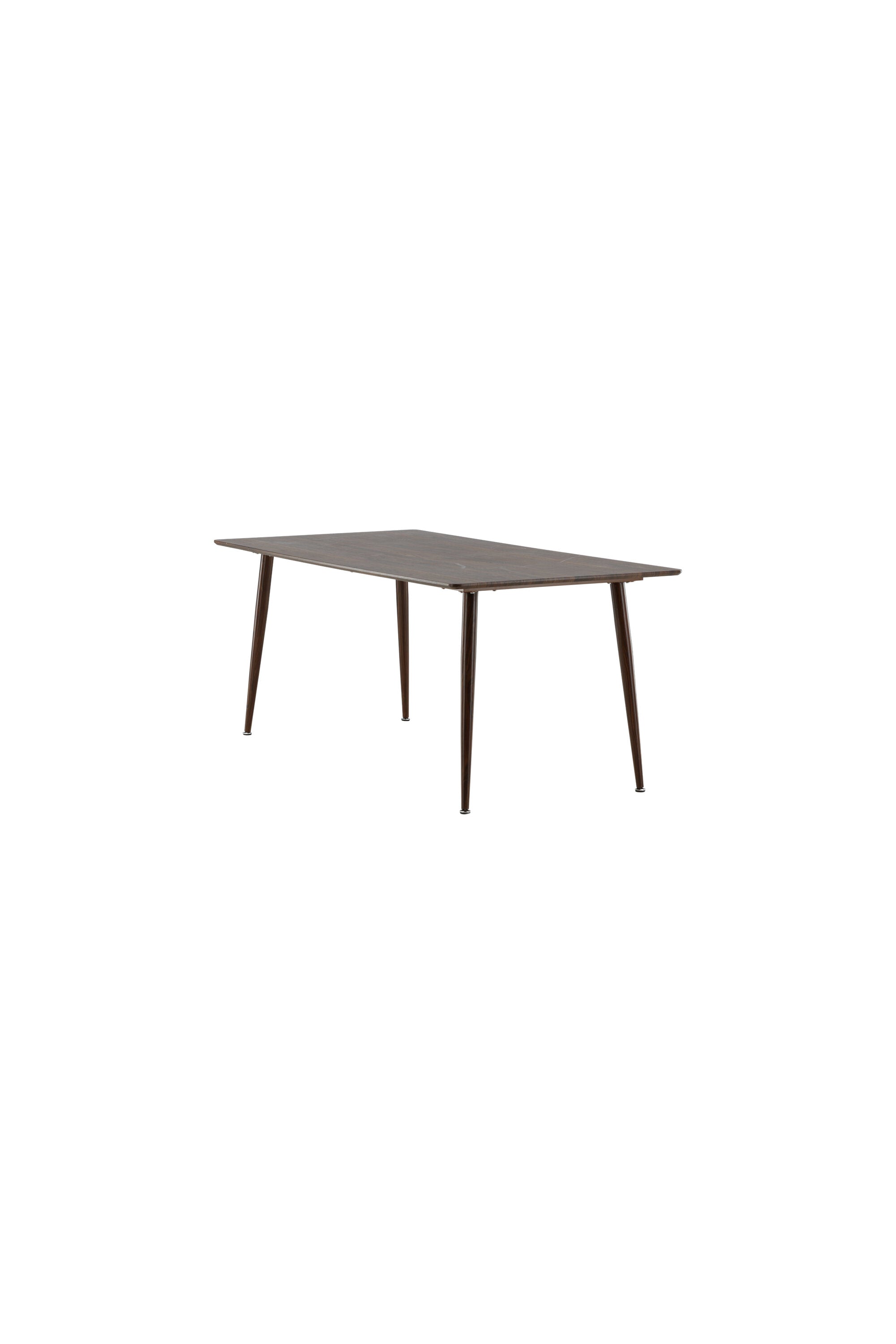Polar Esstisch in Nussbaum / Schwarz präsentiert im Onlineshop von KAQTU Design AG. Esstisch ist von Venture Home