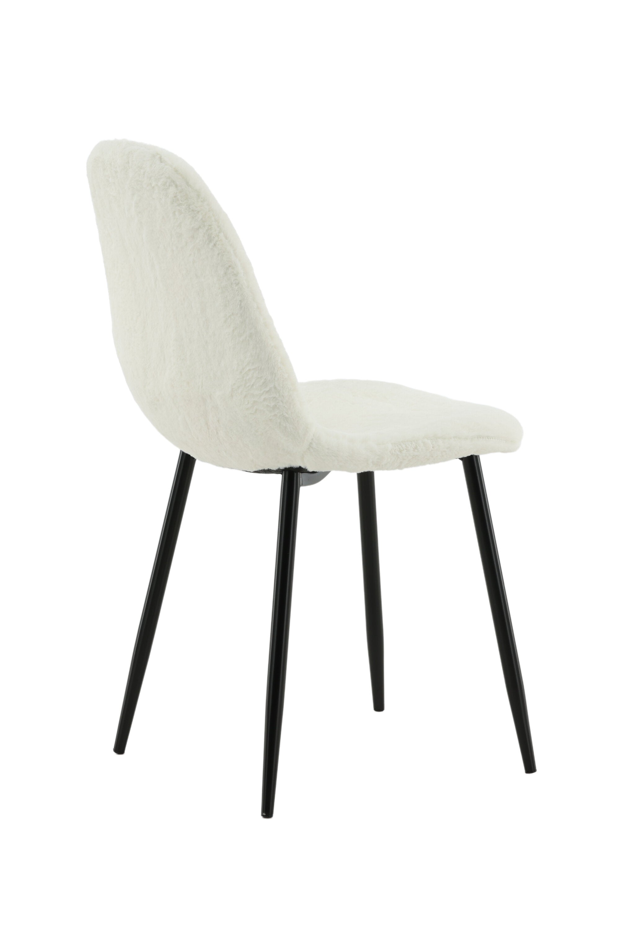Polar Stuhl Fluff in Weiss präsentiert im Onlineshop von KAQTU Design AG. Stuhl ist von Venture Home