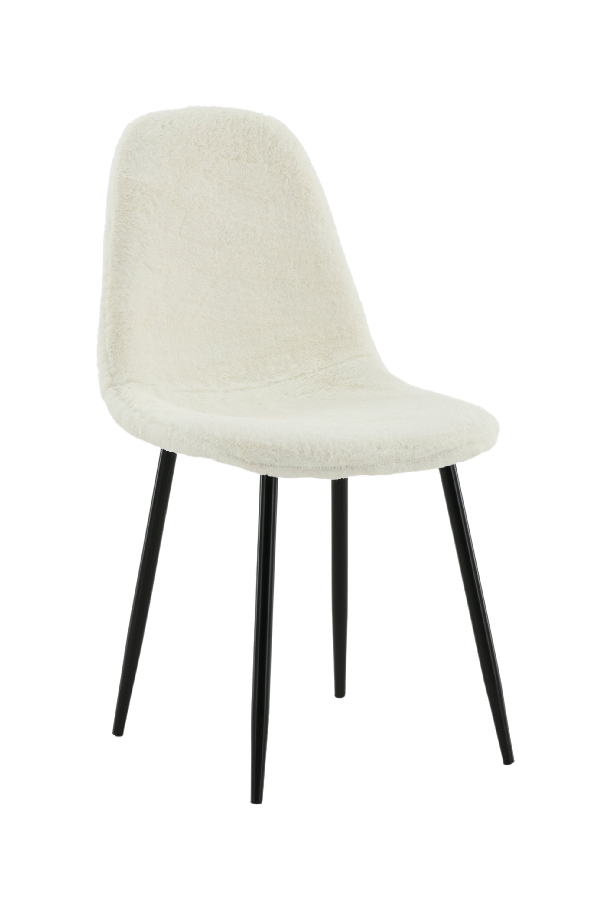 Polar Stuhl Fluff in Weiss präsentiert im Onlineshop von KAQTU Design AG. Stuhl ist von Venture Home