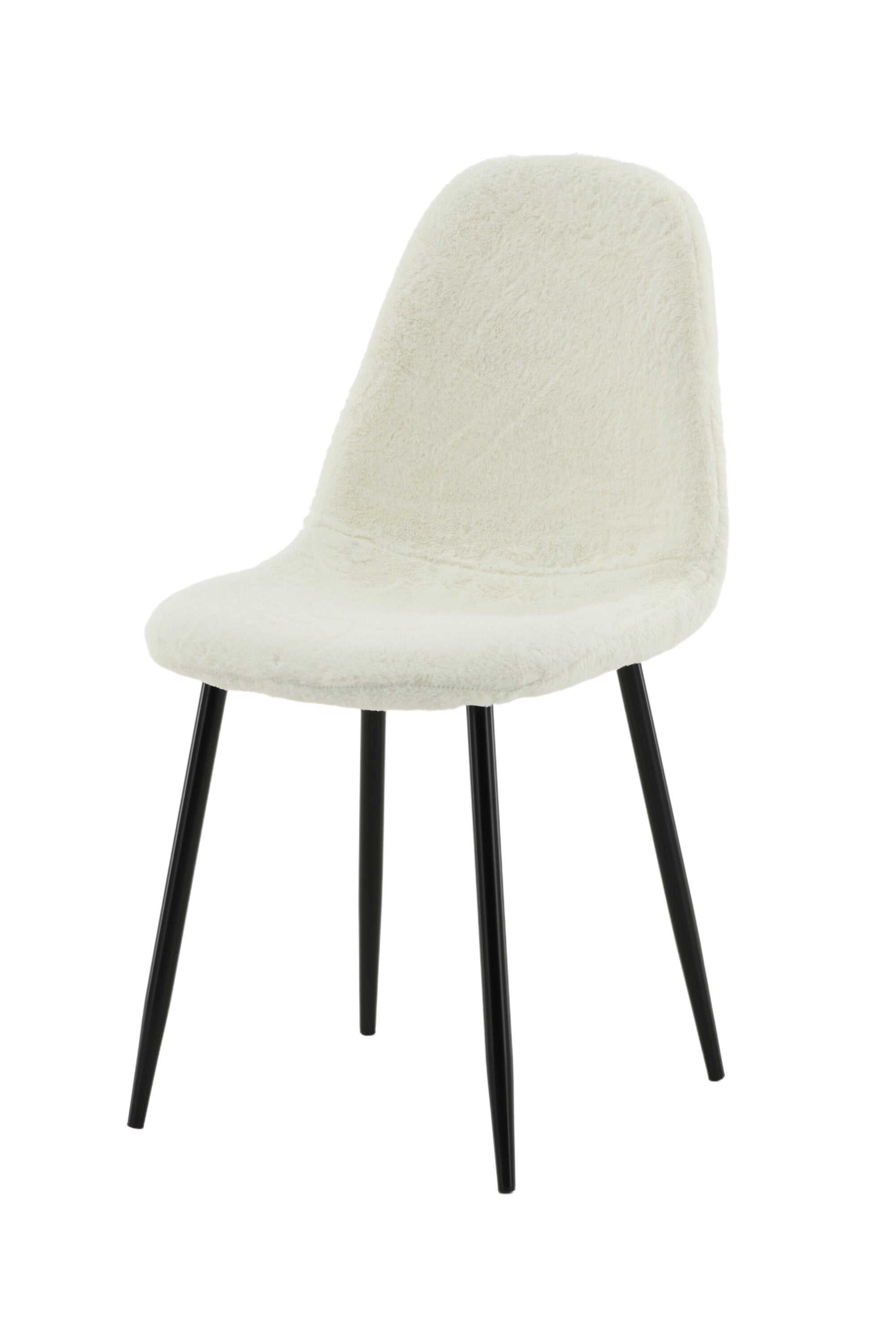 Polar Stuhl Fluff in Weiss präsentiert im Onlineshop von KAQTU Design AG. Stuhl ist von Venture Home