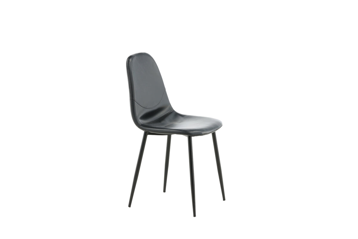Polar Stuhl in Schwarz präsentiert im Onlineshop von KAQTU Design AG. Stuhl ist von Venture Home