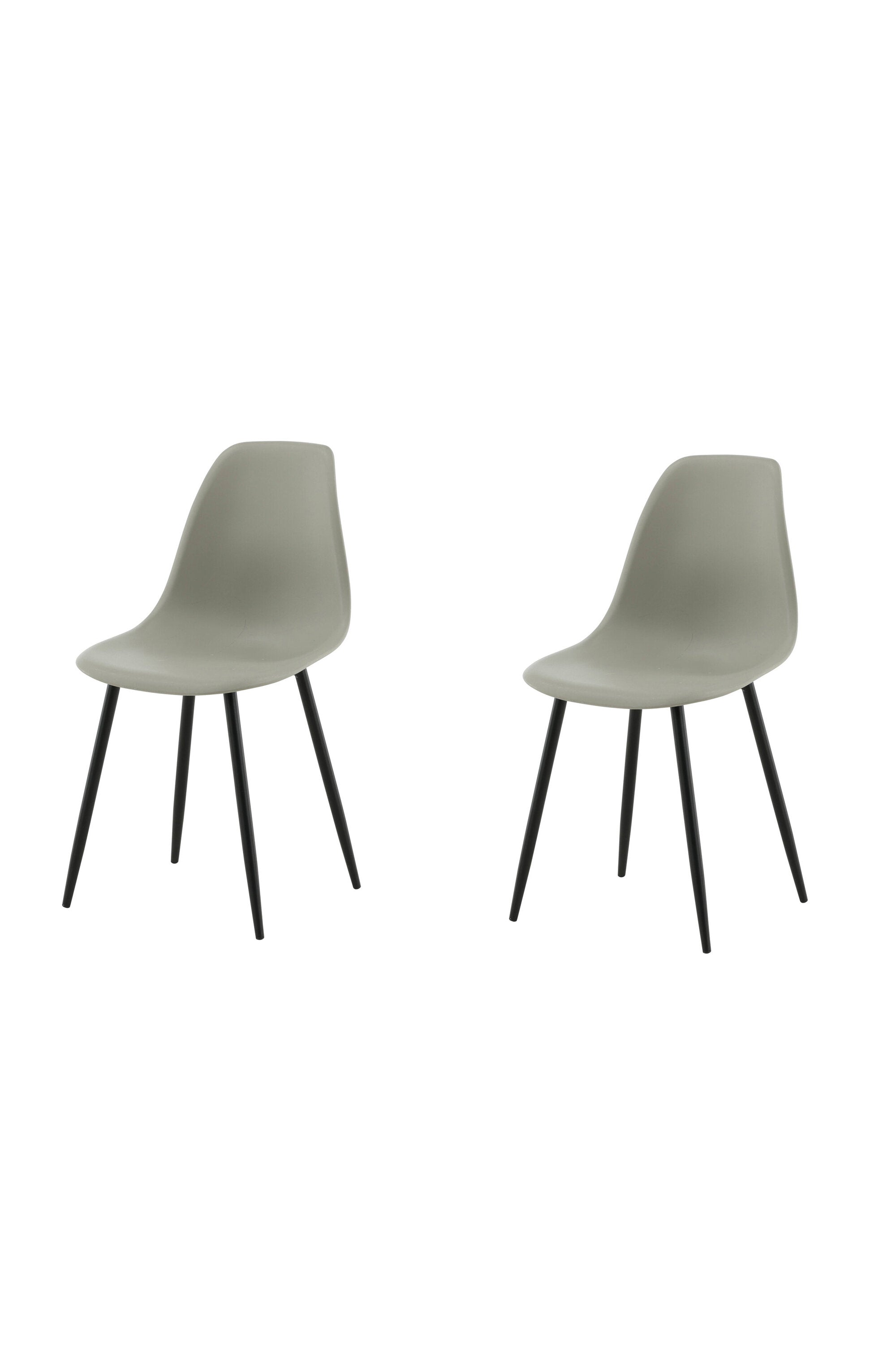 Polar Stuhl Plastic in Grau präsentiert im Onlineshop von KAQTU Design AG. Stuhl ist von Venture Home