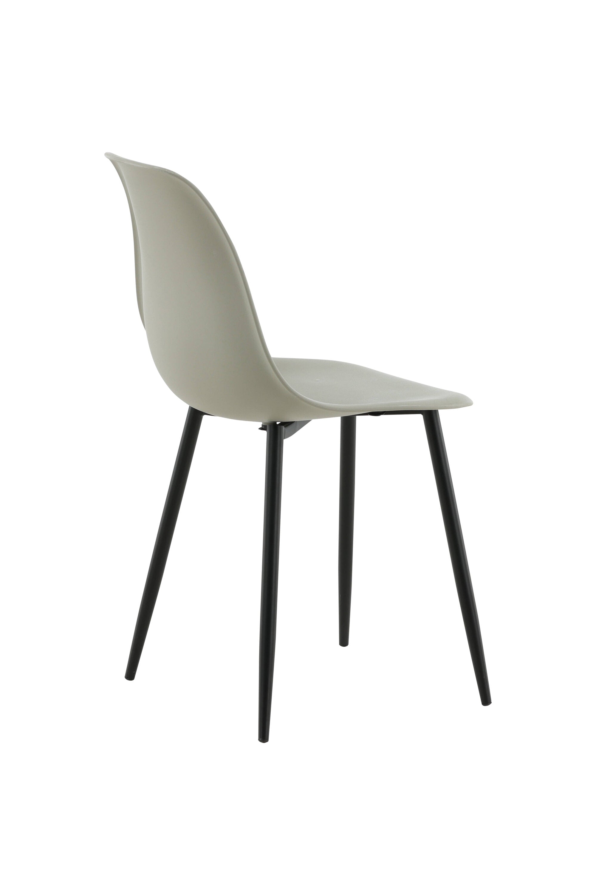 Polar Stuhl Plastic in Grau präsentiert im Onlineshop von KAQTU Design AG. Stuhl ist von Venture Home