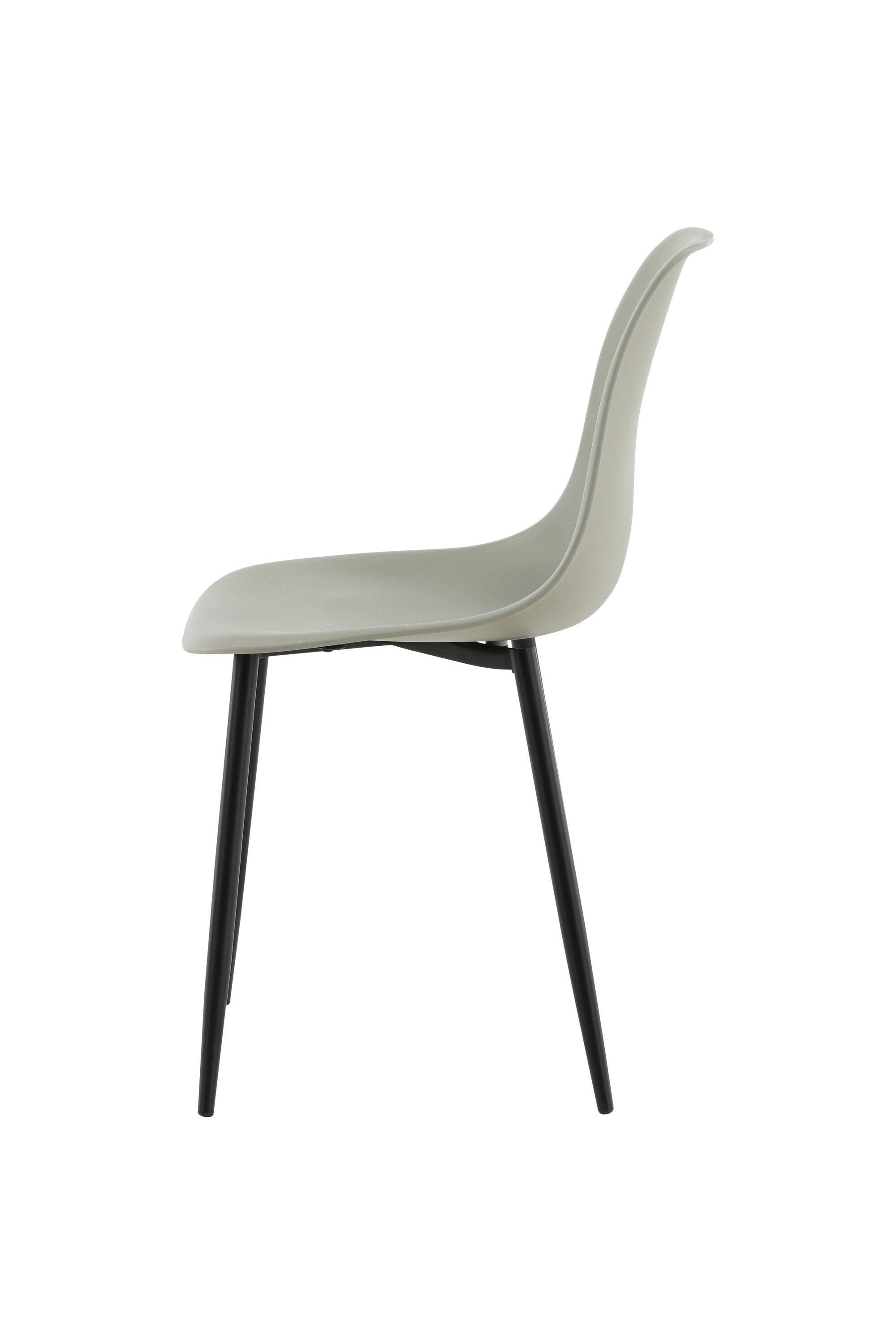 Polar Stuhl Plastic in Grau präsentiert im Onlineshop von KAQTU Design AG. Stuhl ist von Venture Home