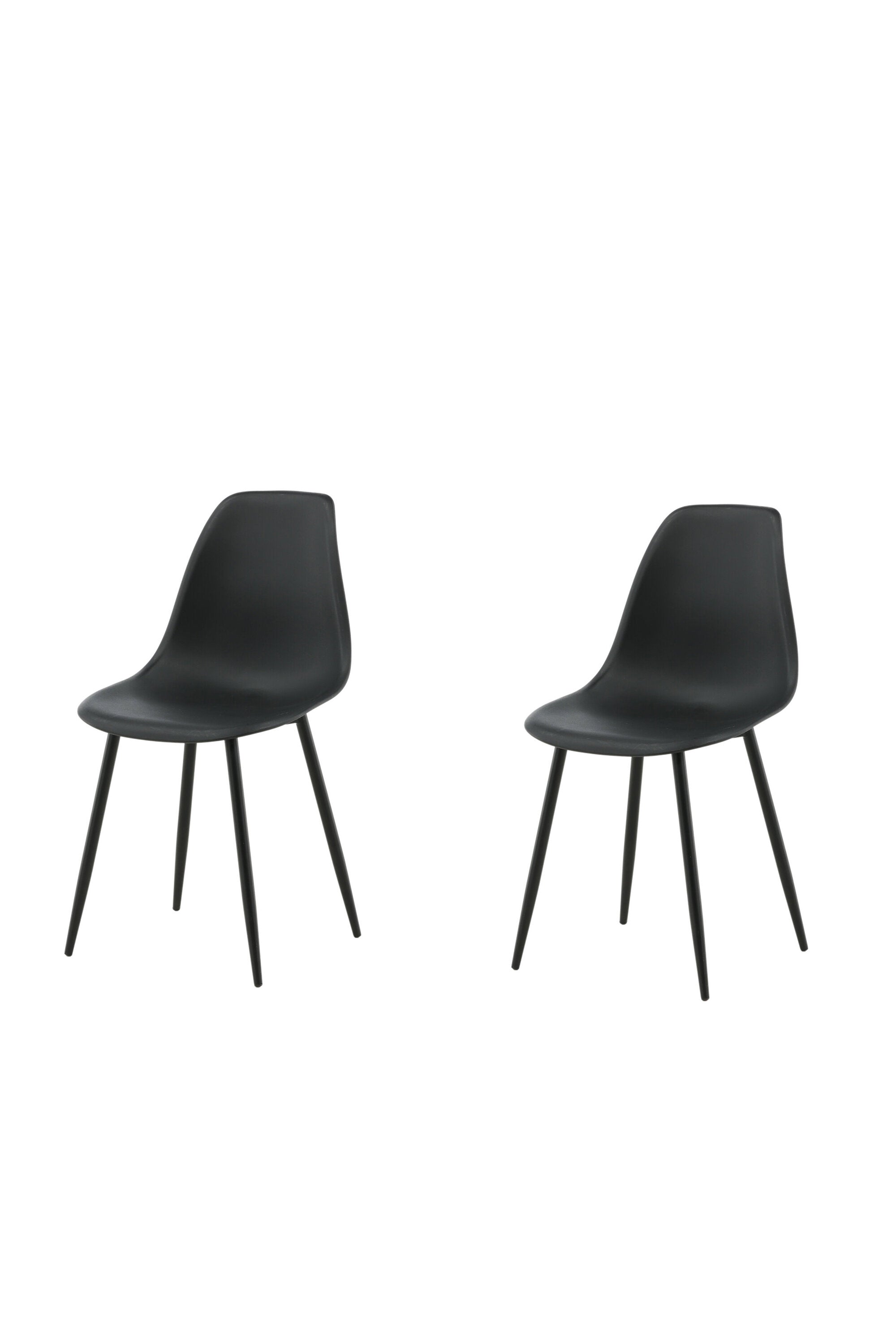 Polar Stuhl Plastic in Schwarz präsentiert im Onlineshop von KAQTU Design AG. Stuhl ist von Venture Home