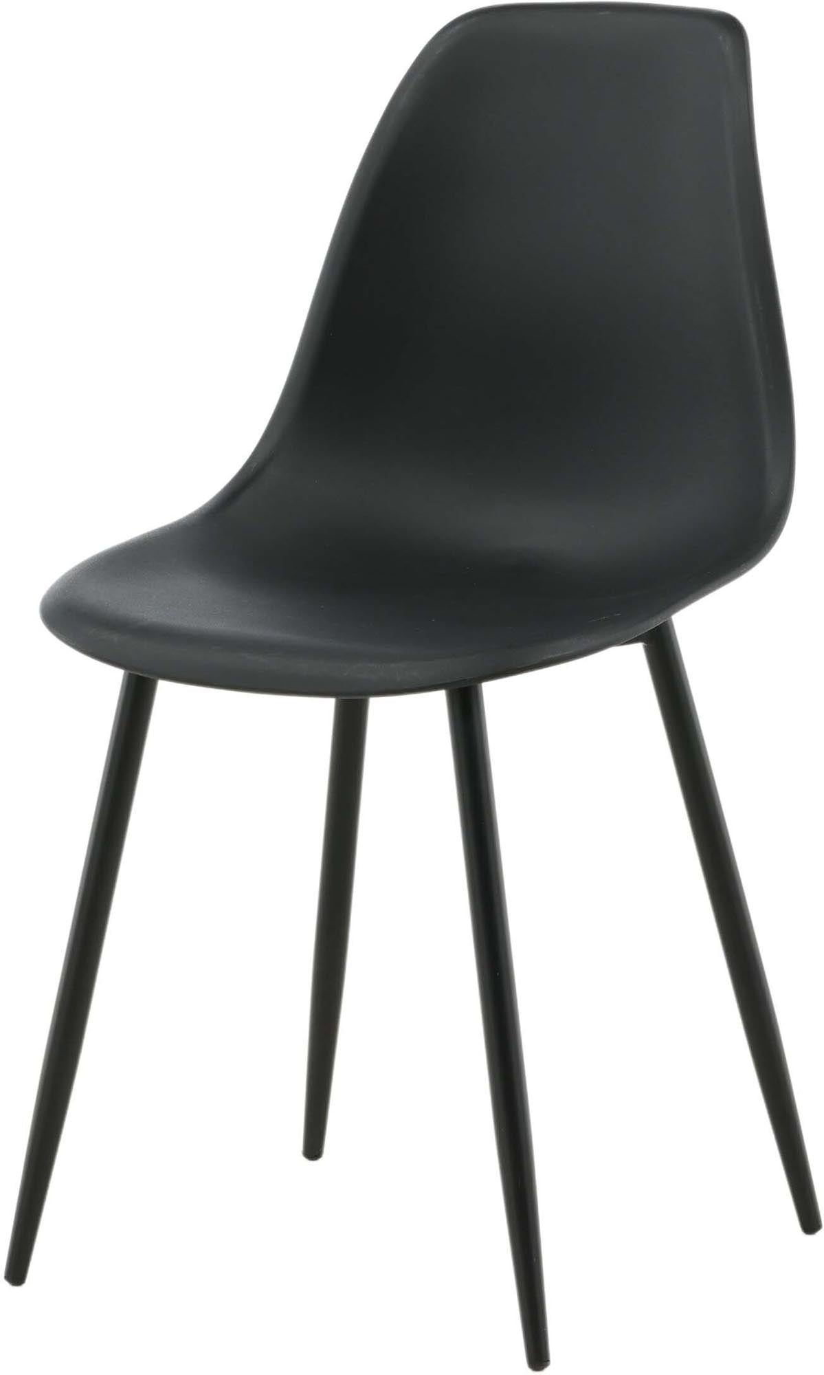 Der Polar Stuhl Plastic von Venture Home: skandinavisches Design, Komfort, langlebiges Plastik, elegante Metallbeine.