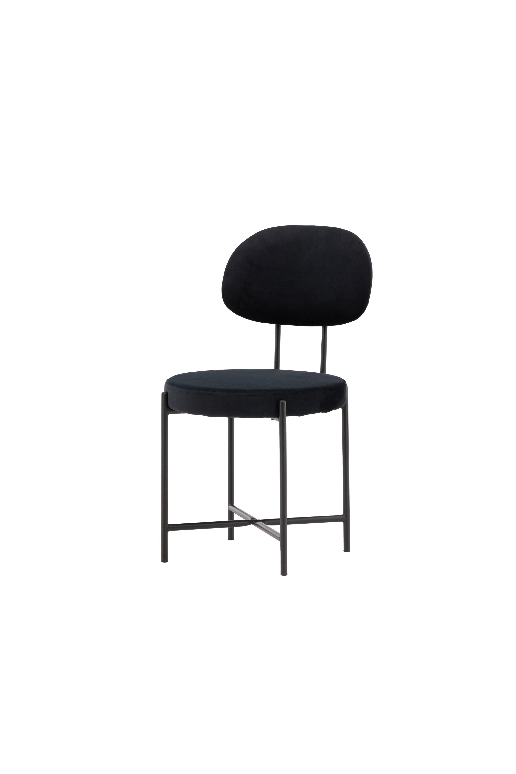 Stella Stuhl in Schwarz präsentiert im Onlineshop von KAQTU Design AG. Stuhl ist von Venture Home