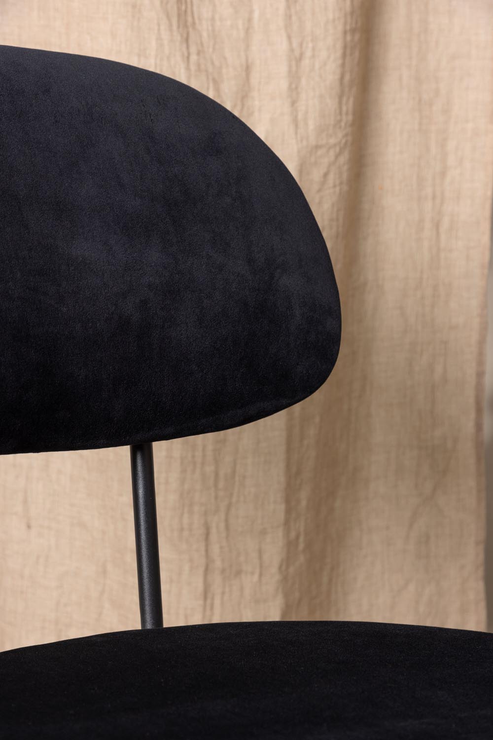 Stella Stuhl in Schwarz präsentiert im Onlineshop von KAQTU Design AG. Stuhl ist von Venture Home