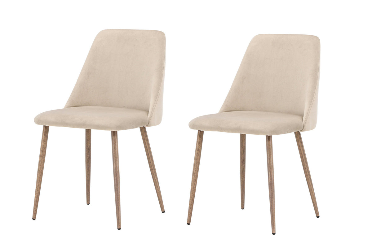 Night Stuhl in Braun präsentiert im Onlineshop von KAQTU Design AG. Stuhl ist von Venture Home