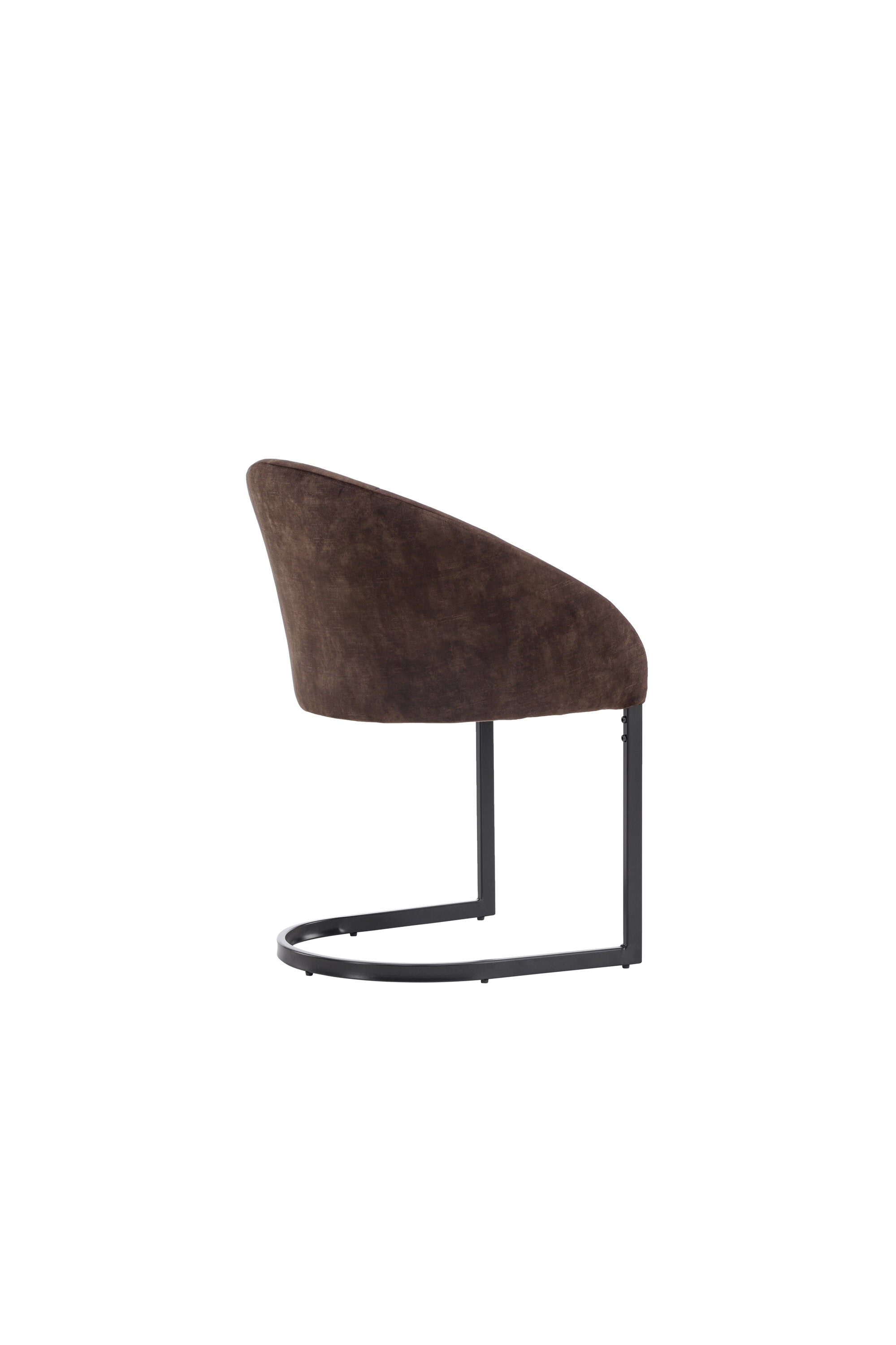 Evening Stuhl in Dunkelbraun präsentiert im Onlineshop von KAQTU Design AG. Schalenstuhl ist von Venture Home
