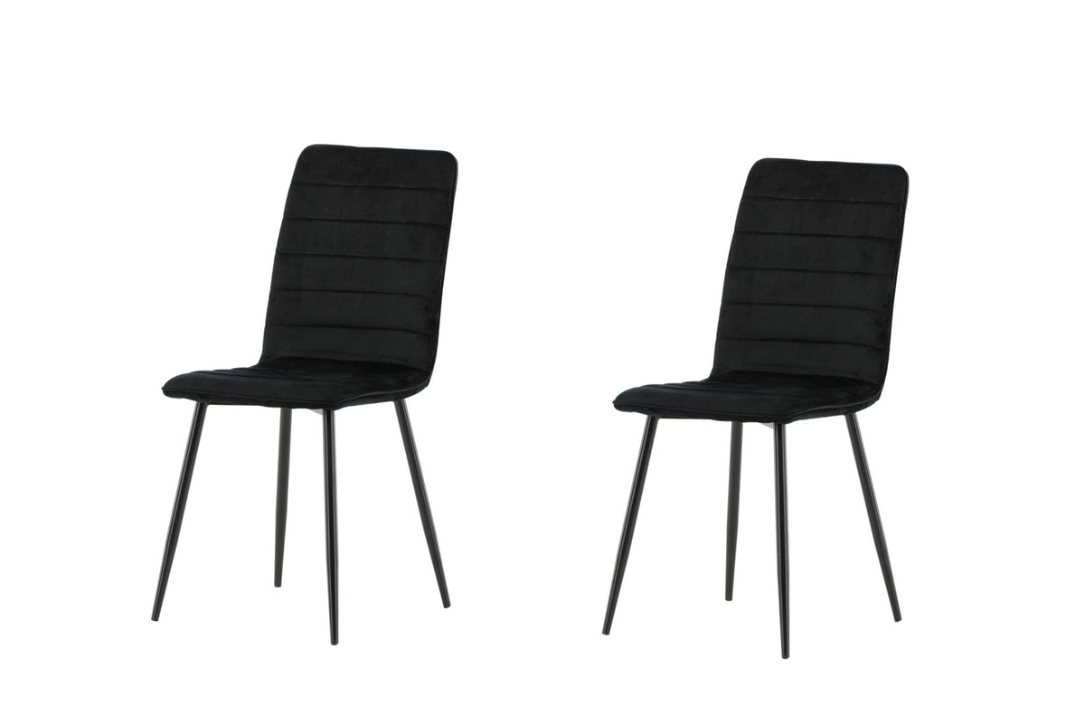 Windu Stuhl in Schwarz präsentiert im Onlineshop von KAQTU Design AG. Stuhl ist von Venture Home