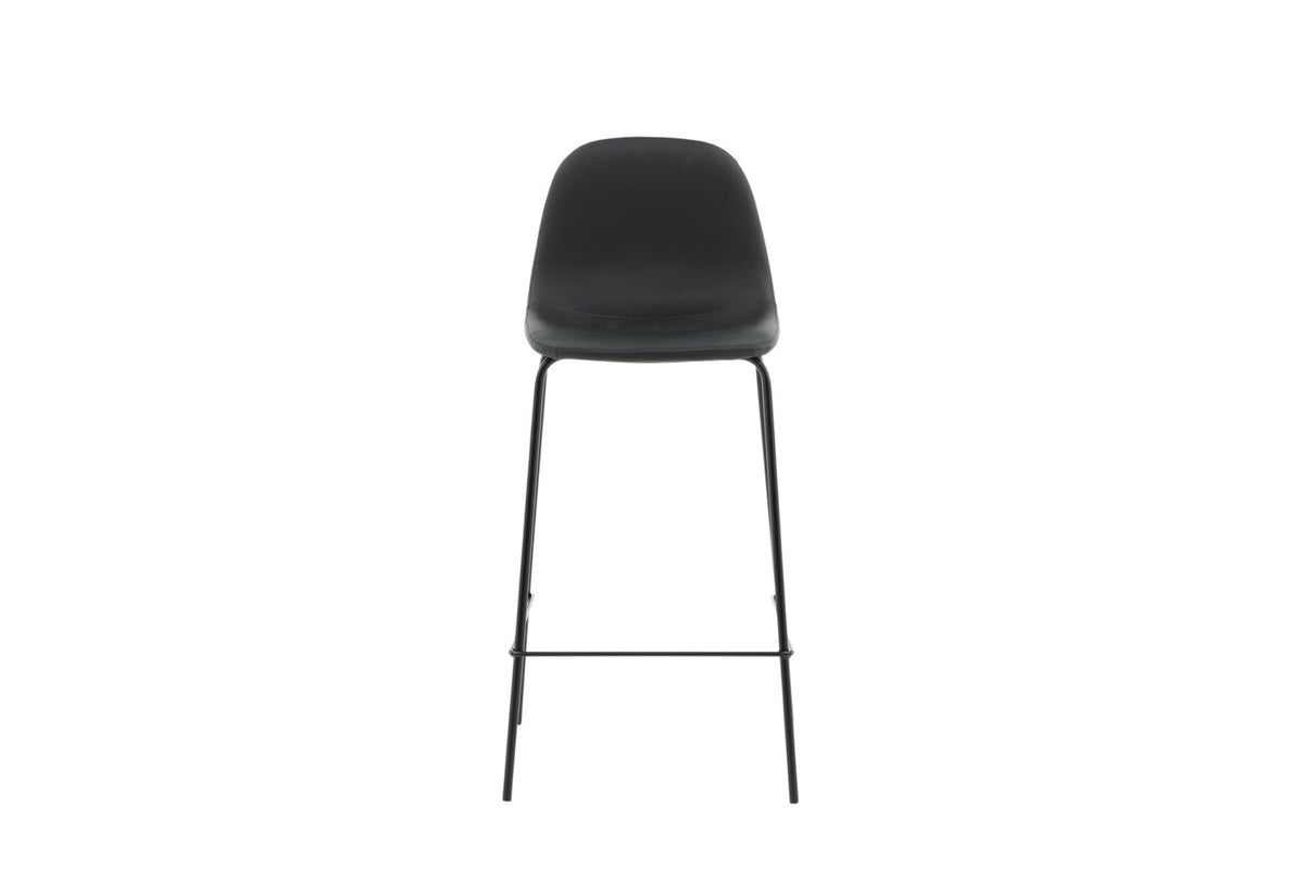 Polar Barstuhl in Schwarz präsentiert im Onlineshop von KAQTU Design AG. Barstuhl ist von Venture Home