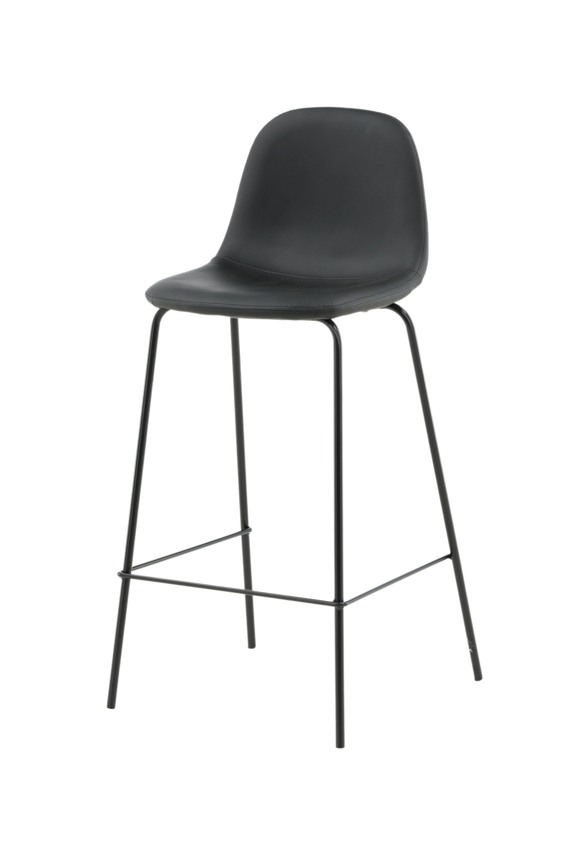 Polar Barstuhl in Schwarz präsentiert im Onlineshop von KAQTU Design AG. Barstuhl ist von Venture Home