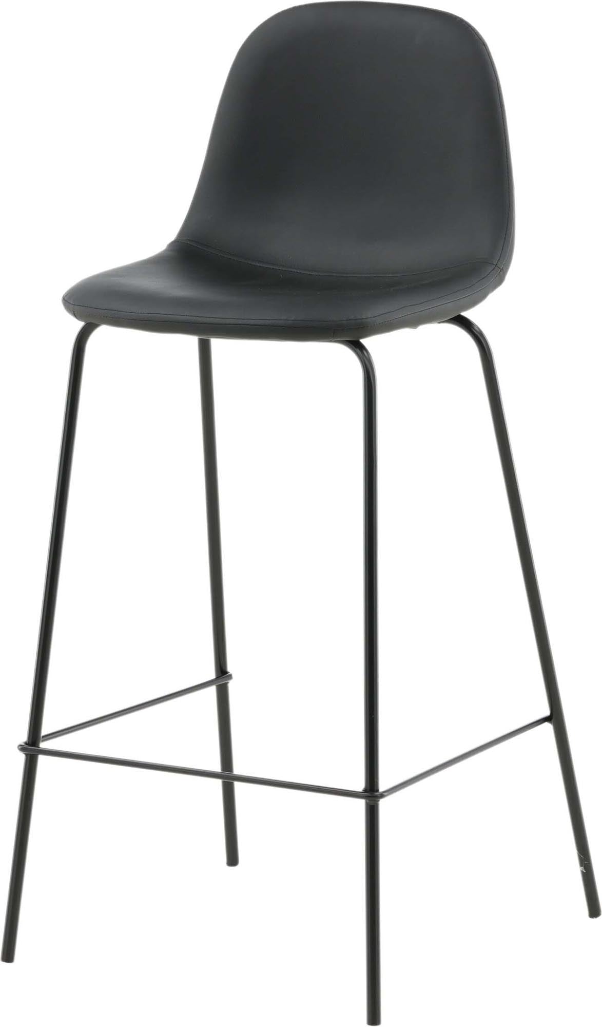 Polar Barstuhl in Schwarz präsentiert im Onlineshop von KAQTU Design AG. Barstuhl ist von Venture Home