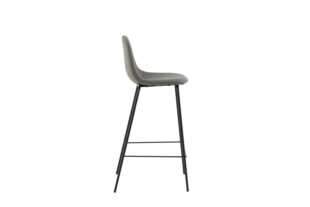 Polar Barstuhl in Grau präsentiert im Onlineshop von KAQTU Design AG. Barstuhl ist von Venture Home