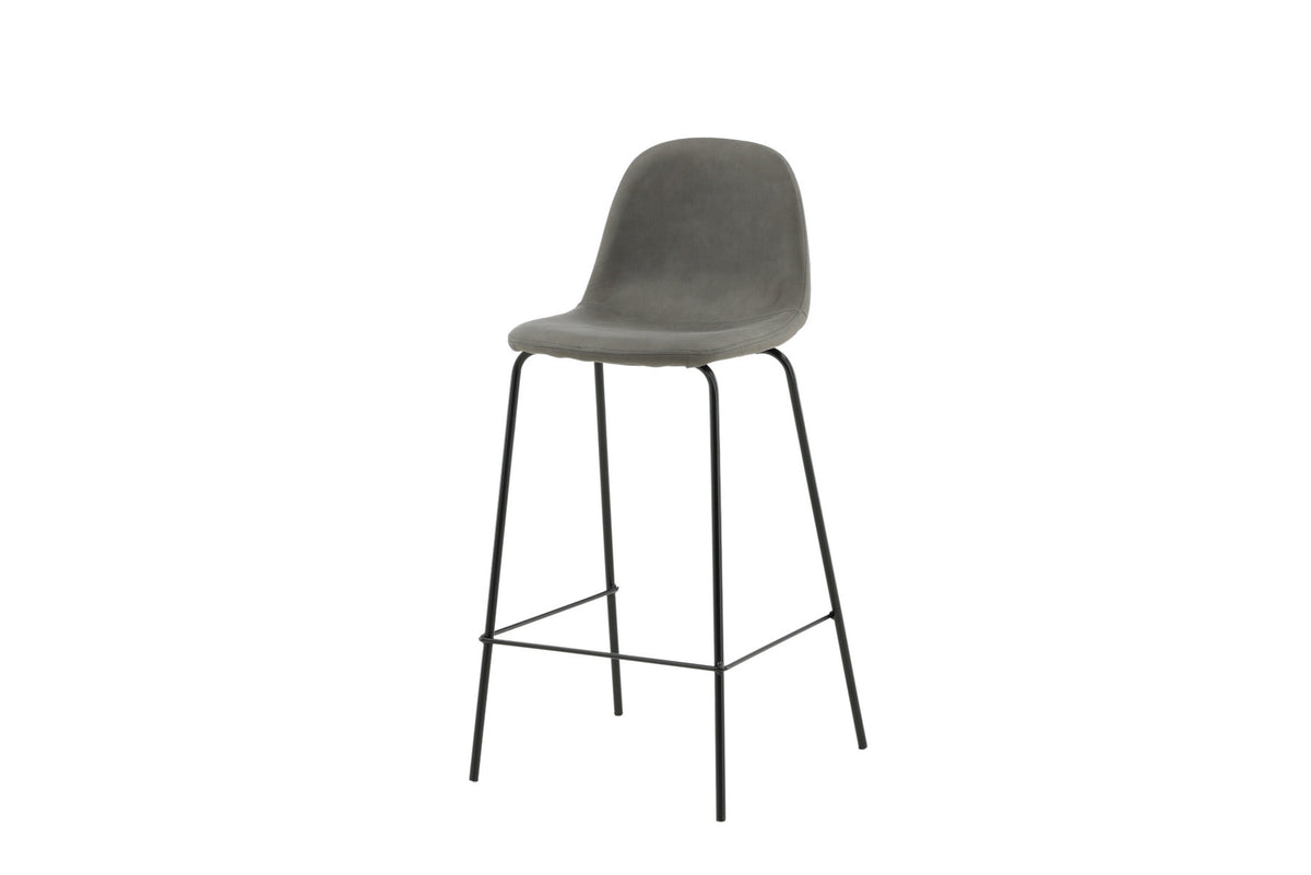 Polar Barstuhl in Grau präsentiert im Onlineshop von KAQTU Design AG. Barstuhl ist von Venture Home