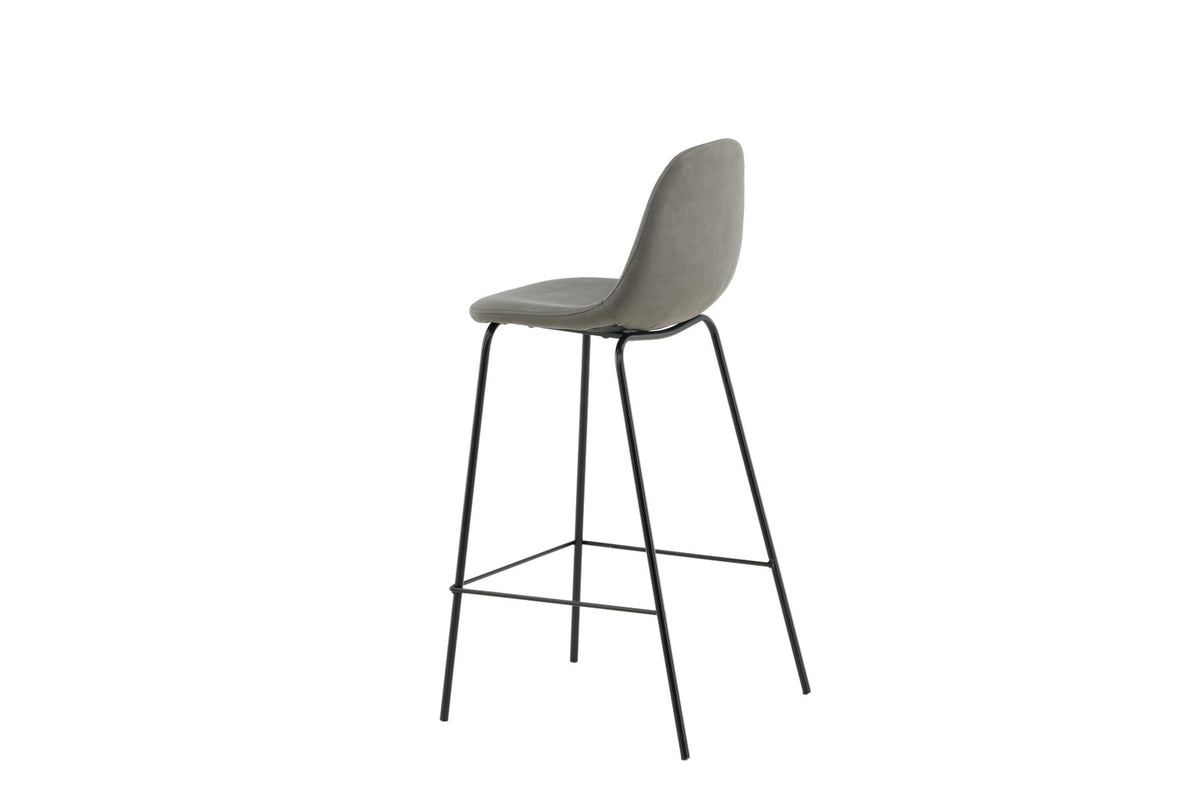 Polar Barstuhl in Grau präsentiert im Onlineshop von KAQTU Design AG. Barstuhl ist von Venture Home