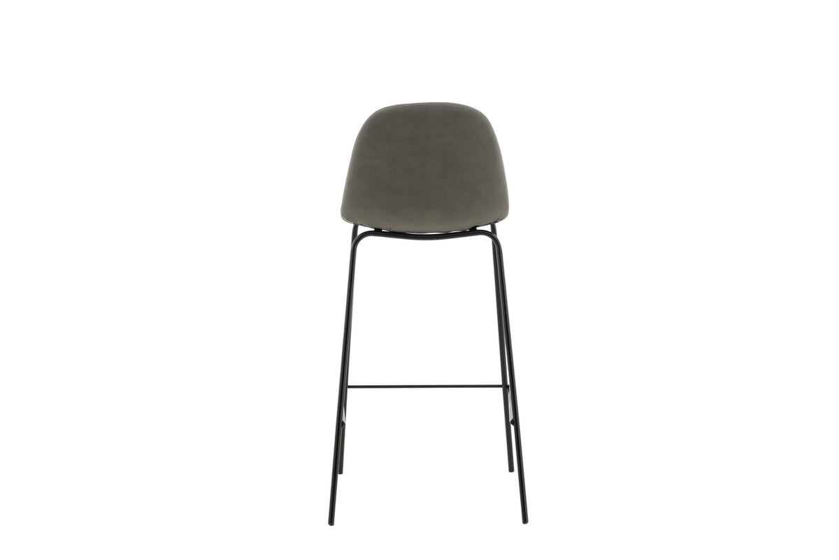 Polar Barstuhl in Grau präsentiert im Onlineshop von KAQTU Design AG. Barstuhl ist von Venture Home