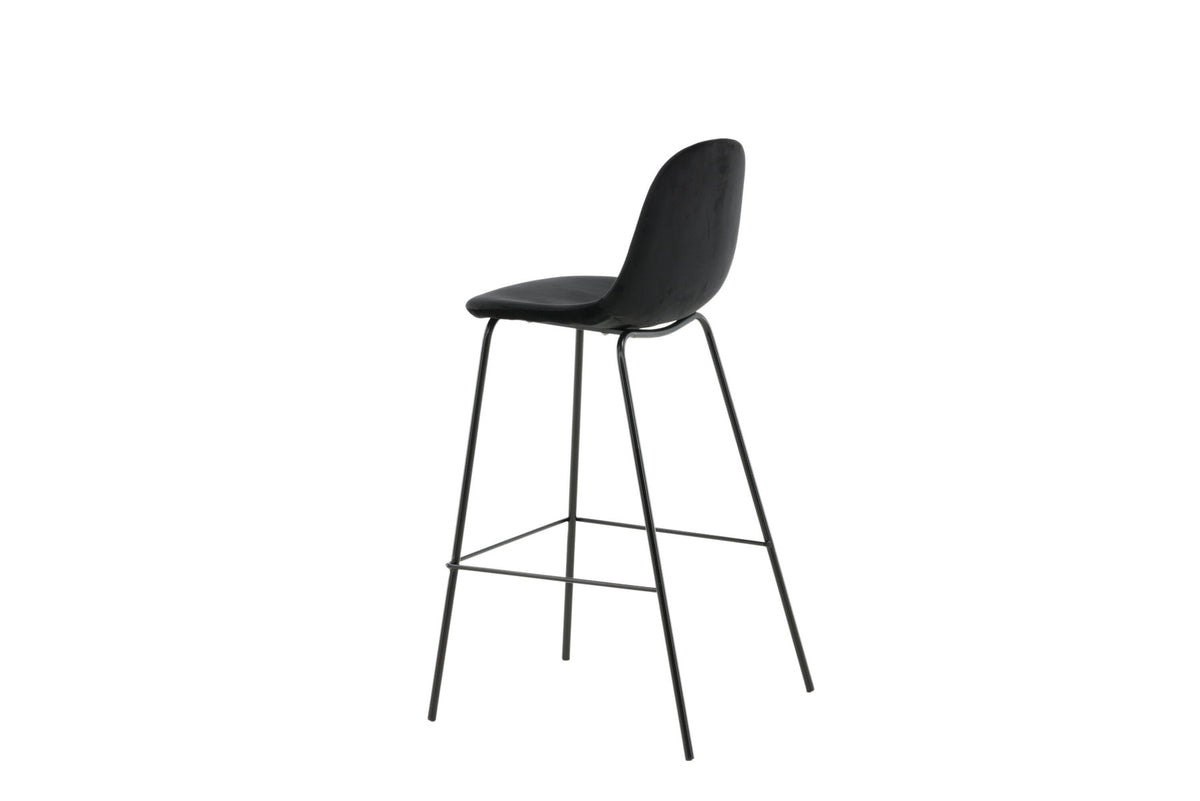 Polar Barstuhl in Schwarz präsentiert im Onlineshop von KAQTU Design AG. Barstuhl ist von Venture Home
